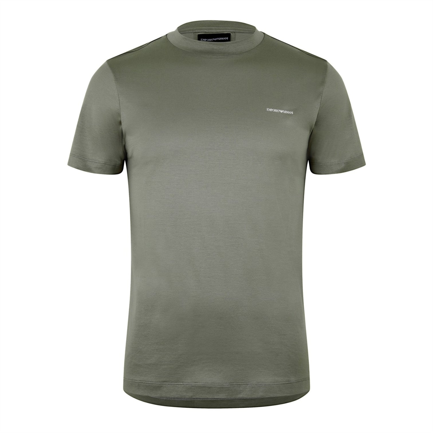 LUXURY HUB  EMPORIO ARMANI LOGO SHORT SLEEVE TEE