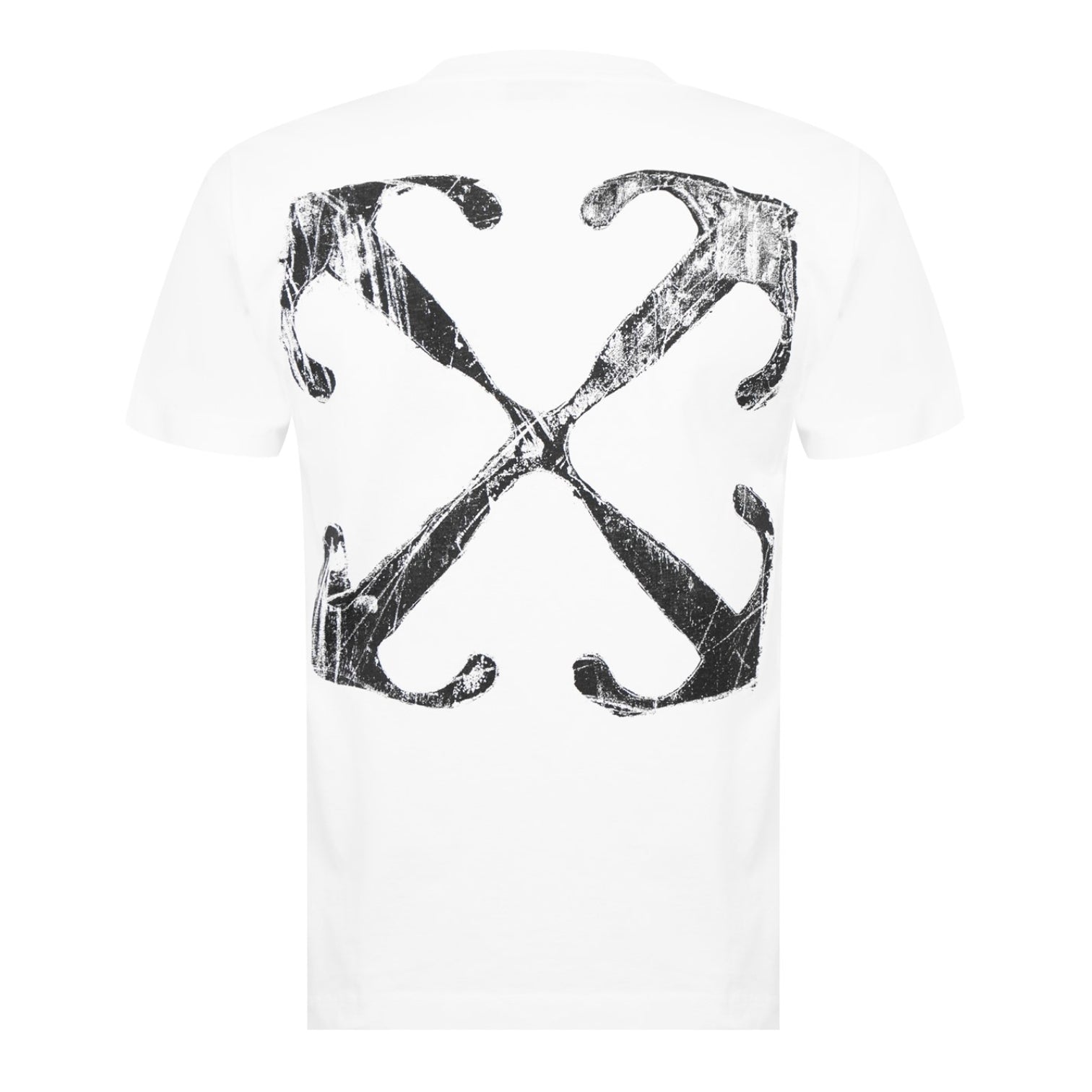 LUXURY HUB OFF WHITE SCRATCH ARROW TEE