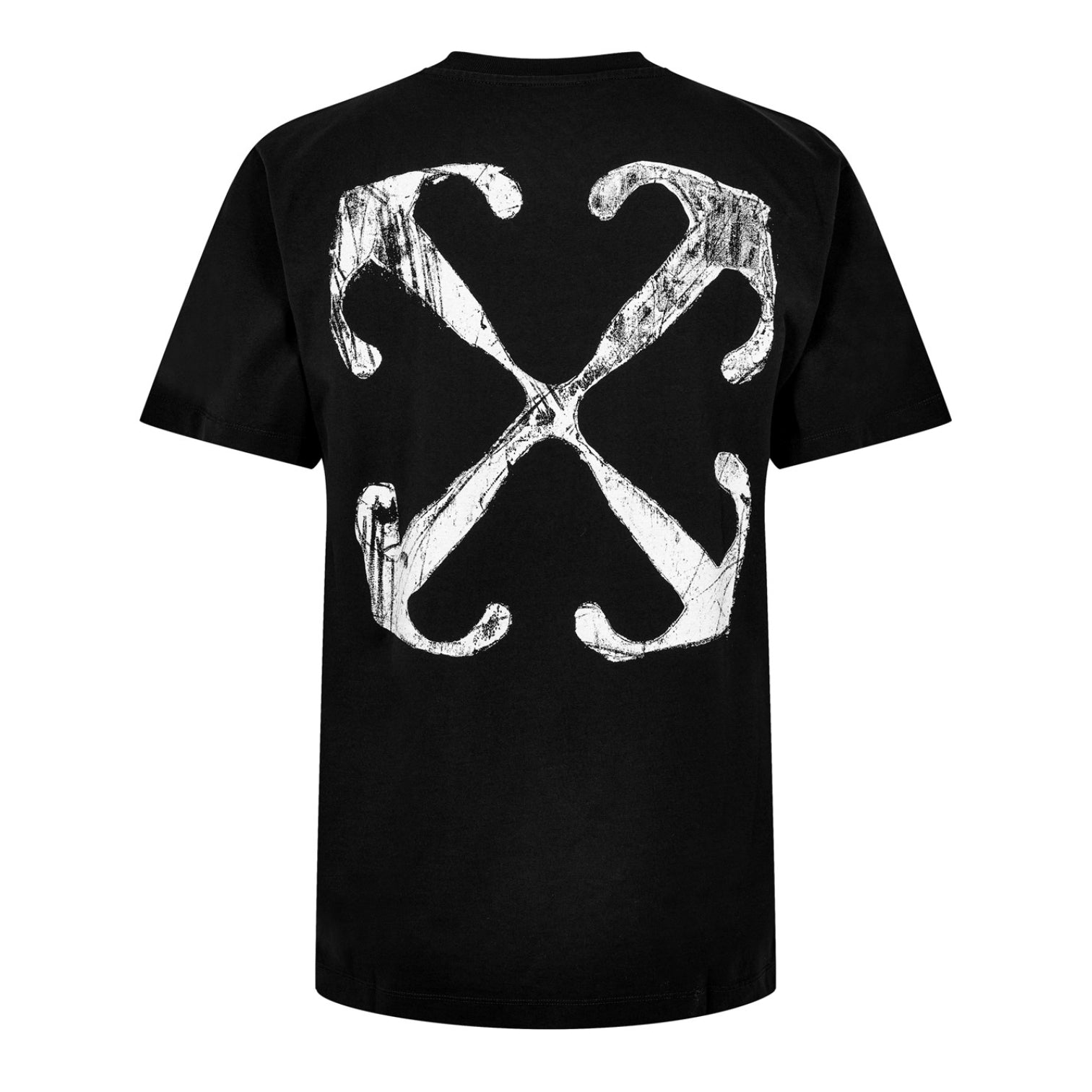 LUXURY HUB OFF WHITE SCRATCH ARROW TEE