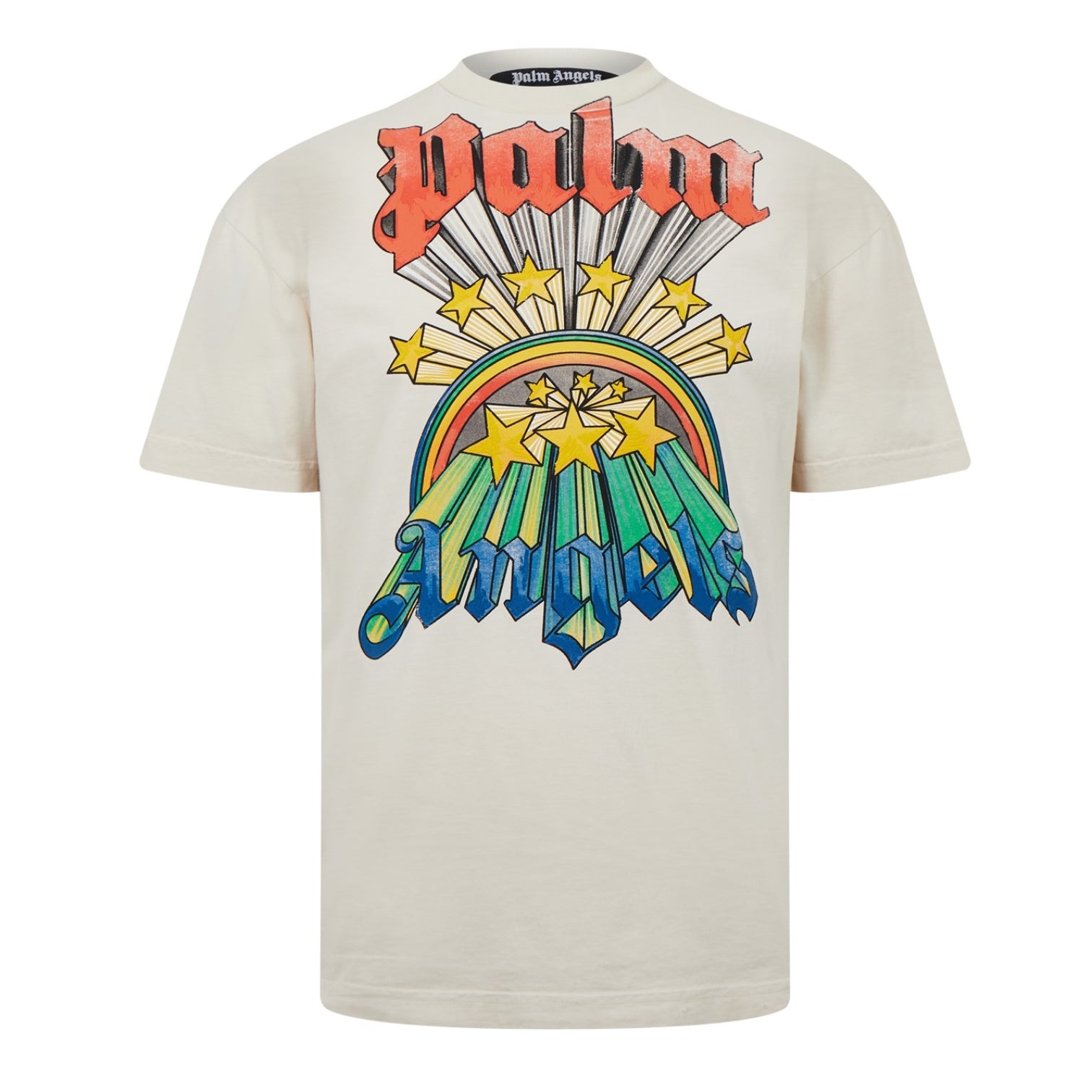 LUXURY HUB PALM ANGELS RAINBOW TEE