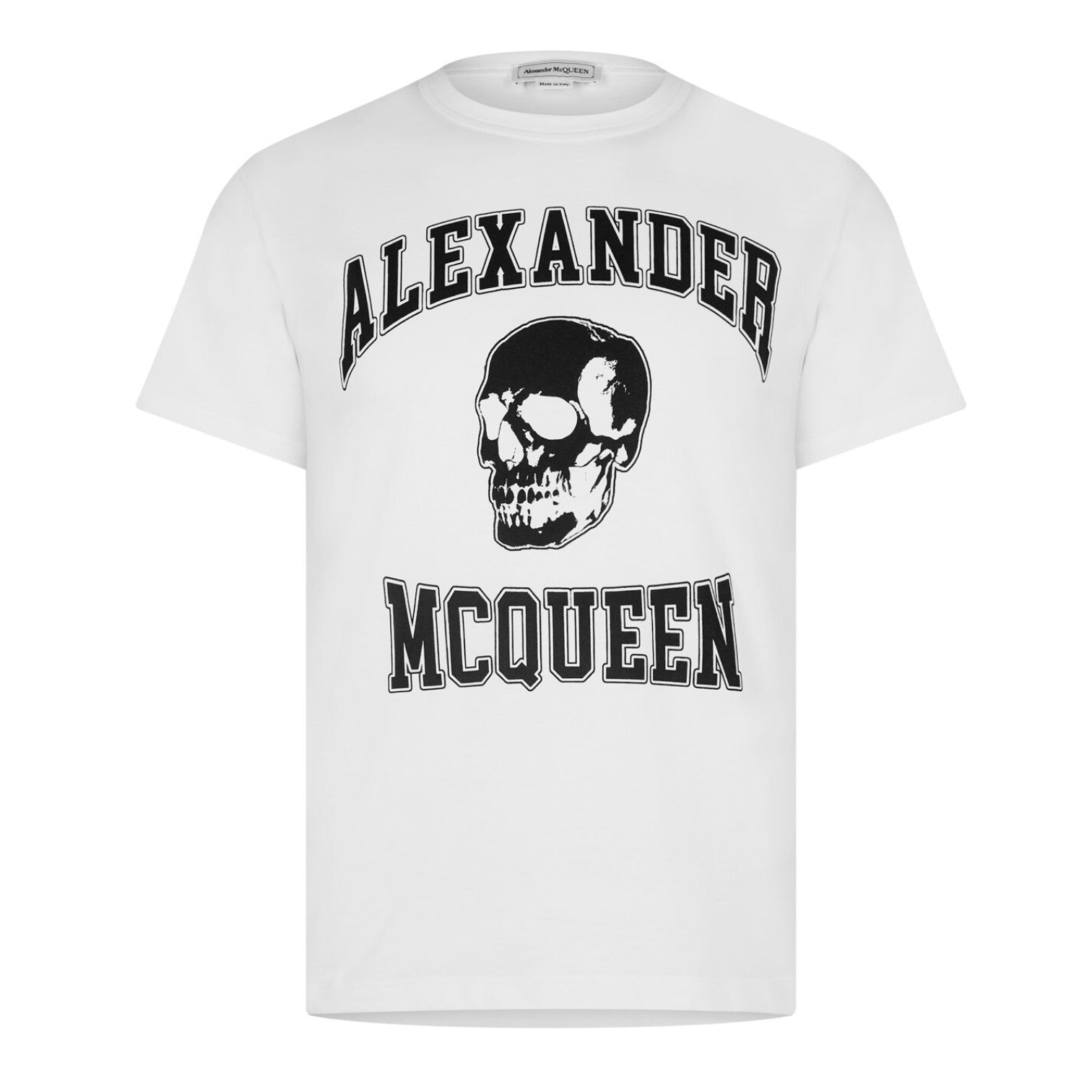 LUXURY HUB ALEXANDER MCQUEEN VARSITY TEE