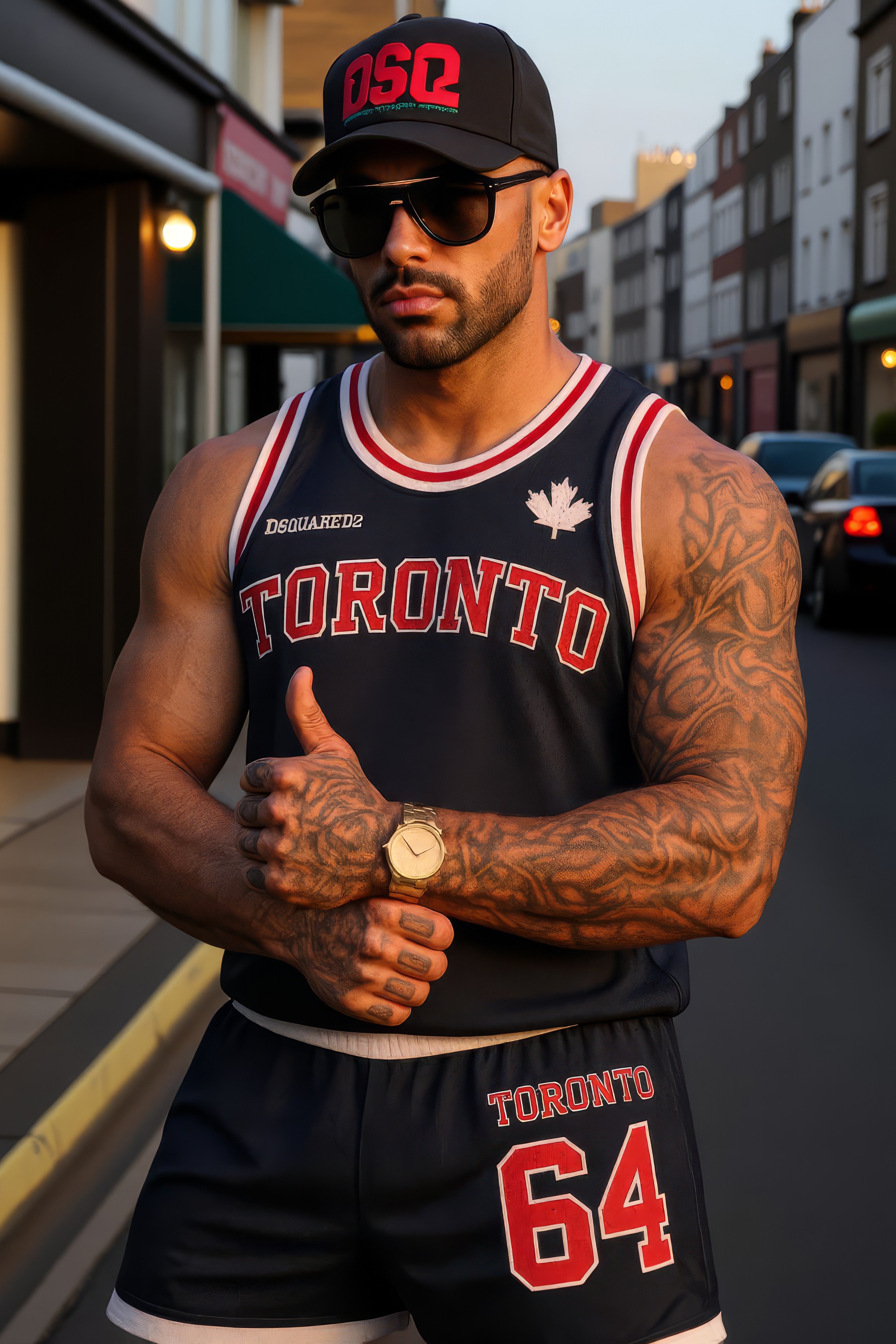 LUXURY HUB DSQUARED2 SPORT FIT TOP