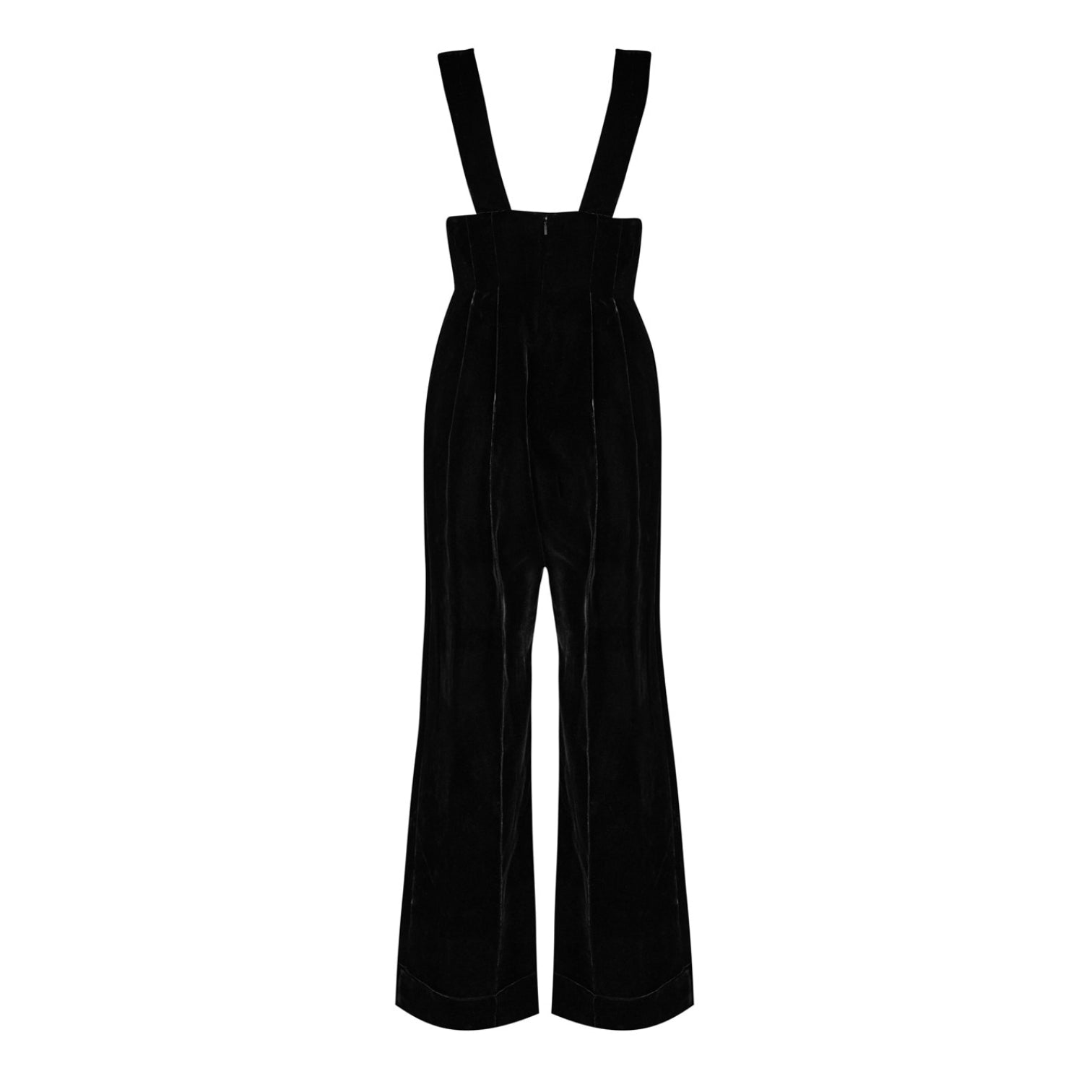 LUXURY HUB GUCCI SLEEVELESS VELVET JUMPSUIT