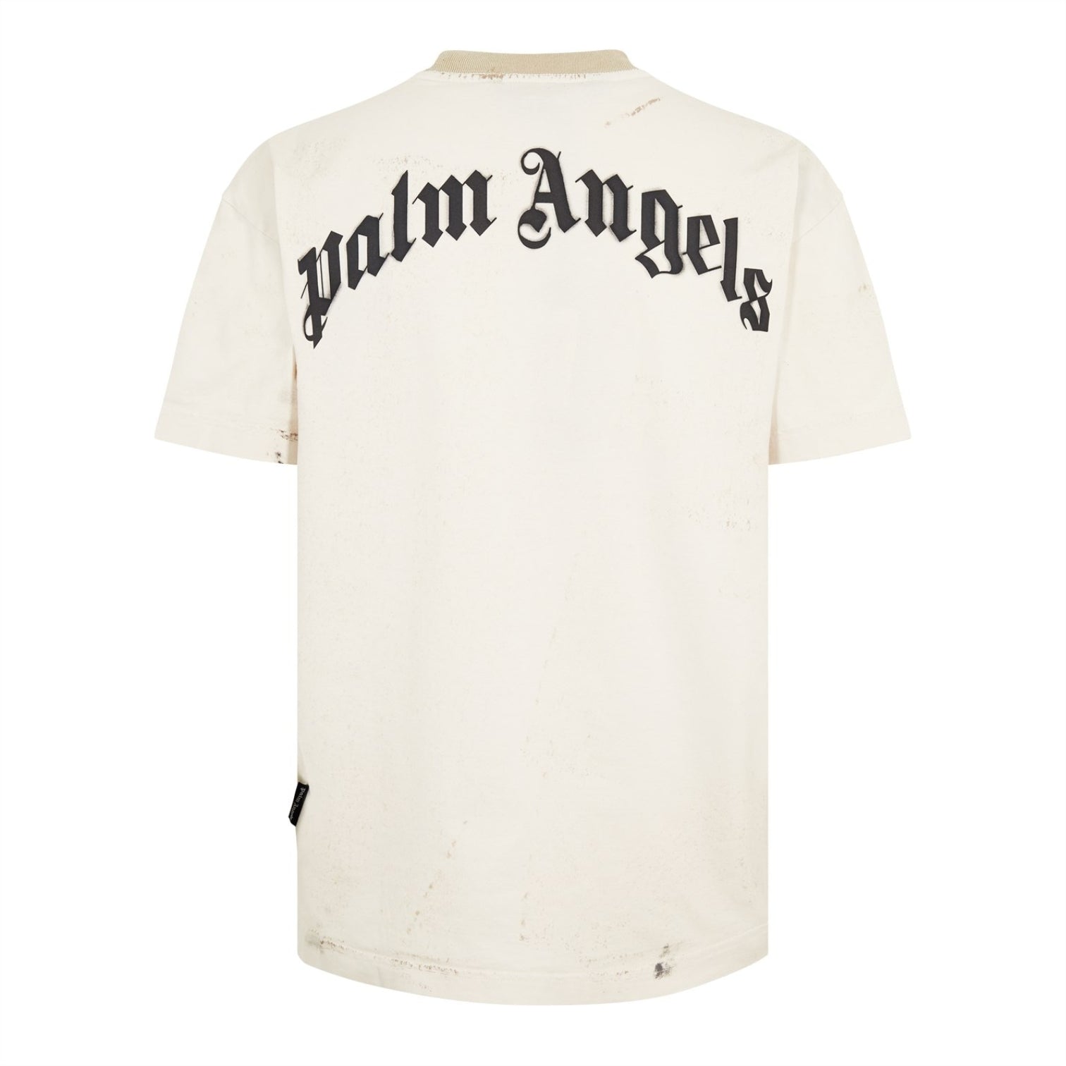 LUXURY HUB PALM ANGELS DISTRESSED NEON PALM TEE