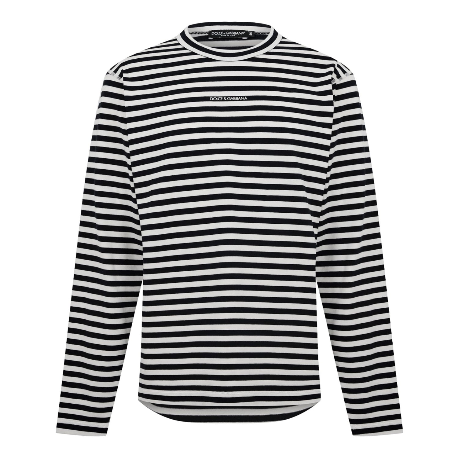 LUXURY HUB DOLCE AND GABBANA STRIPED TOP