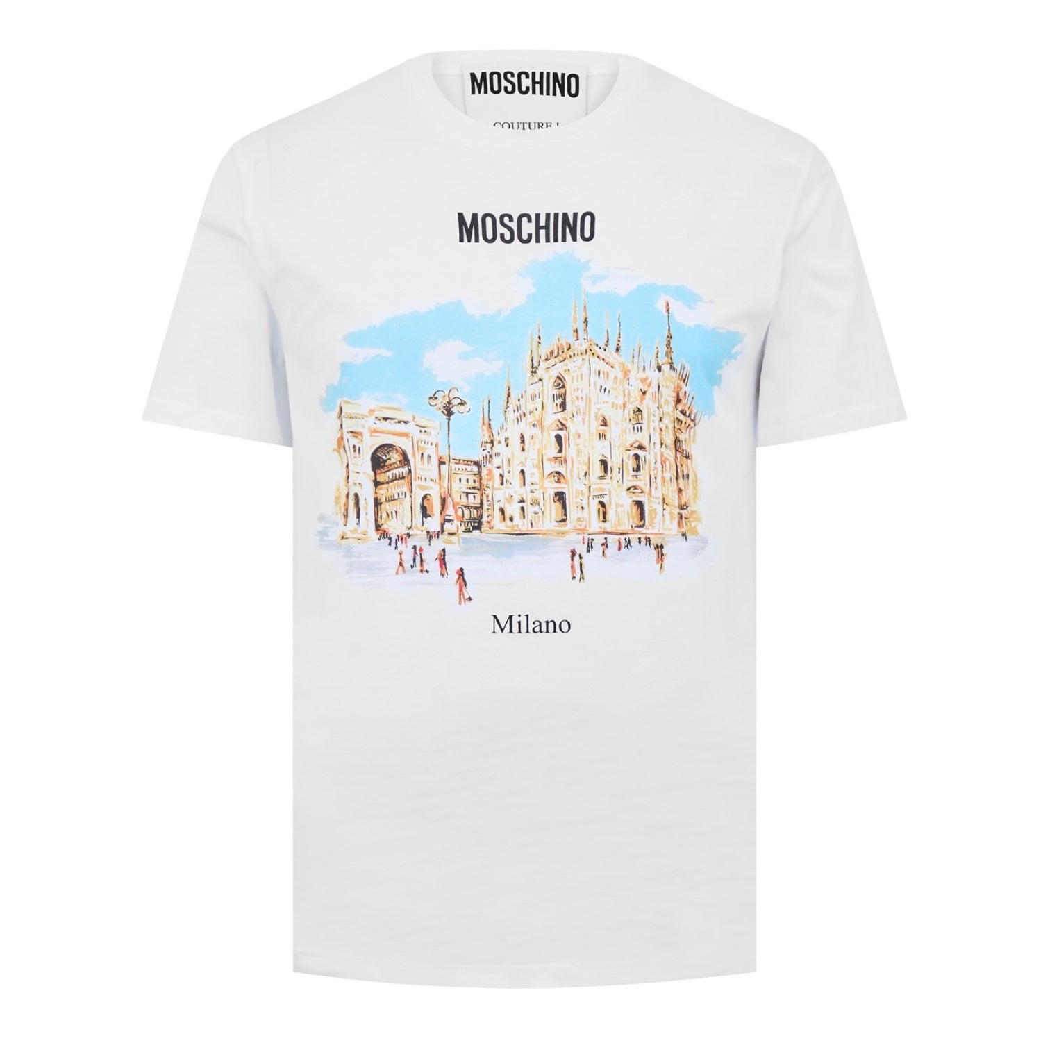 LUXURY HUB MOSCHINO PAINT TEE