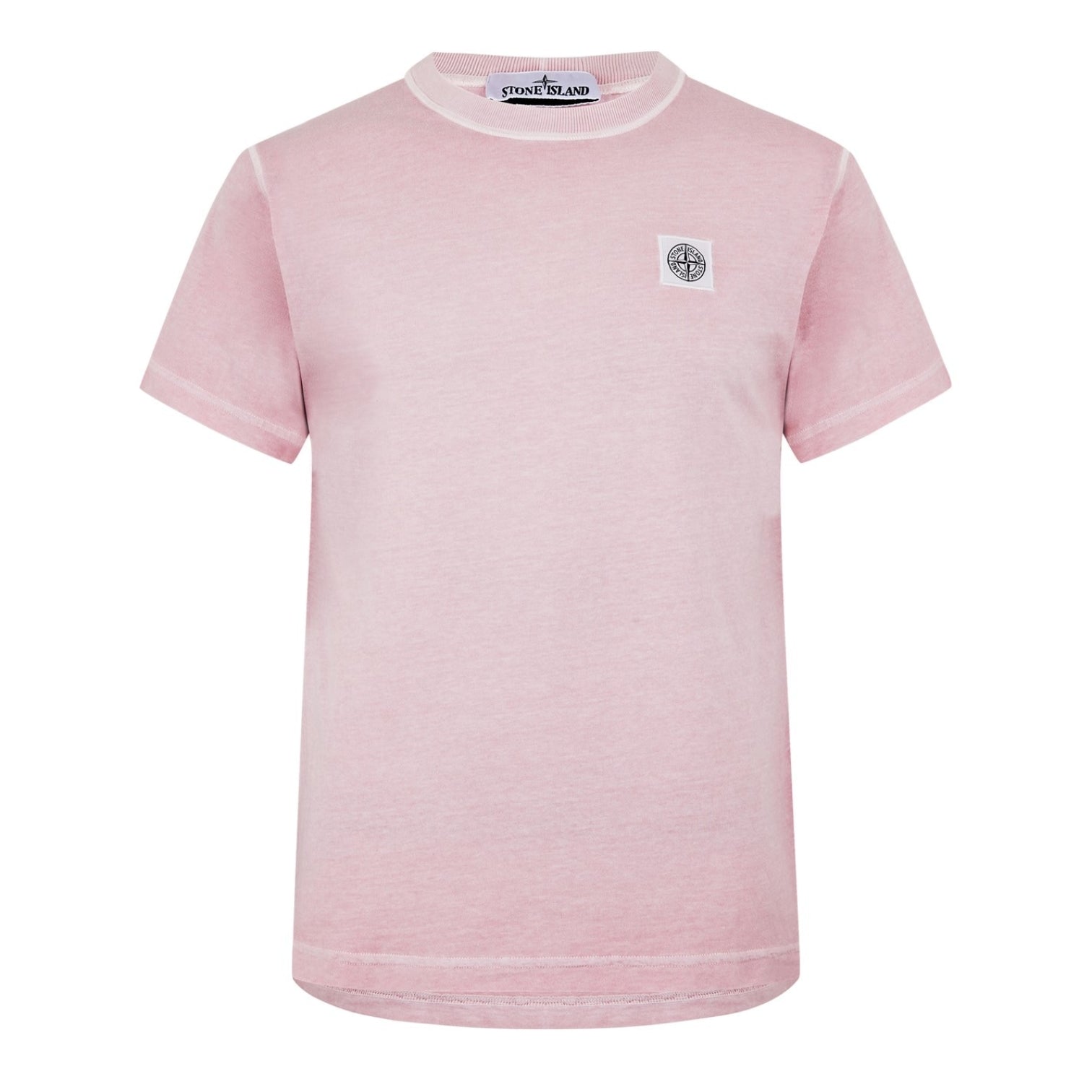 LUXURY HUB STONE ISLAND PATCH LOGO TEE