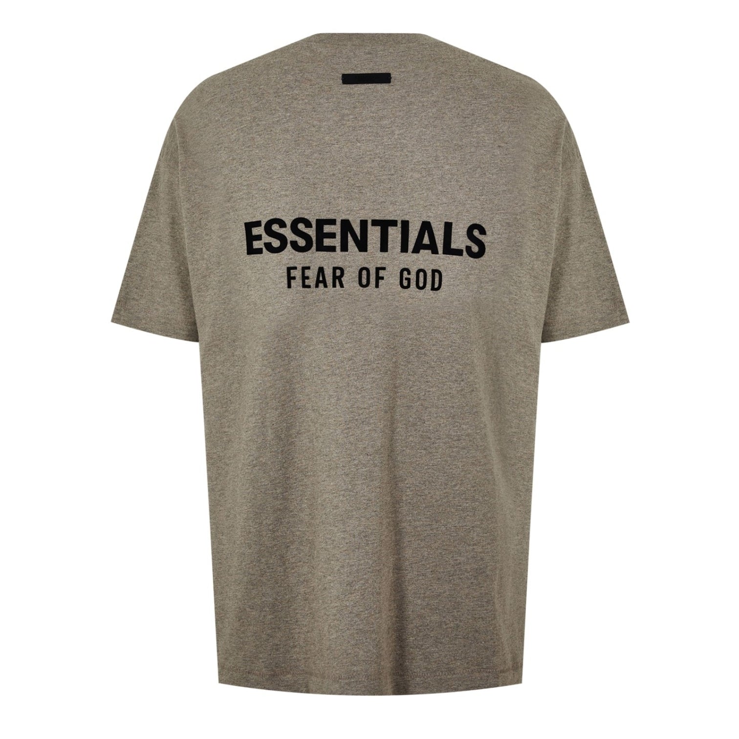 LUXURY HUB FEAR OF GOD ESSENTIALS BACK LOGO TEE