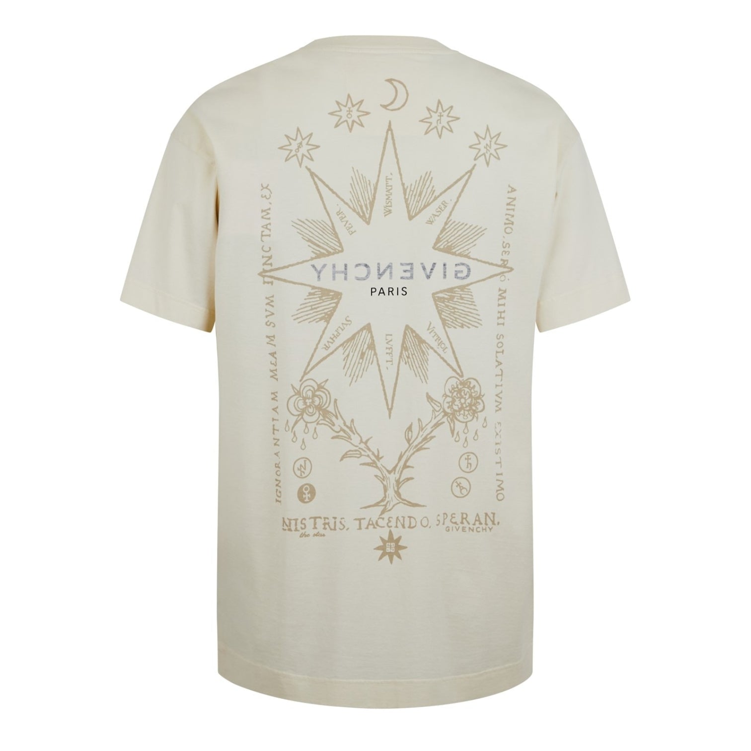 LUXURY HUB GIVENCHY GIV PRINTED TEE