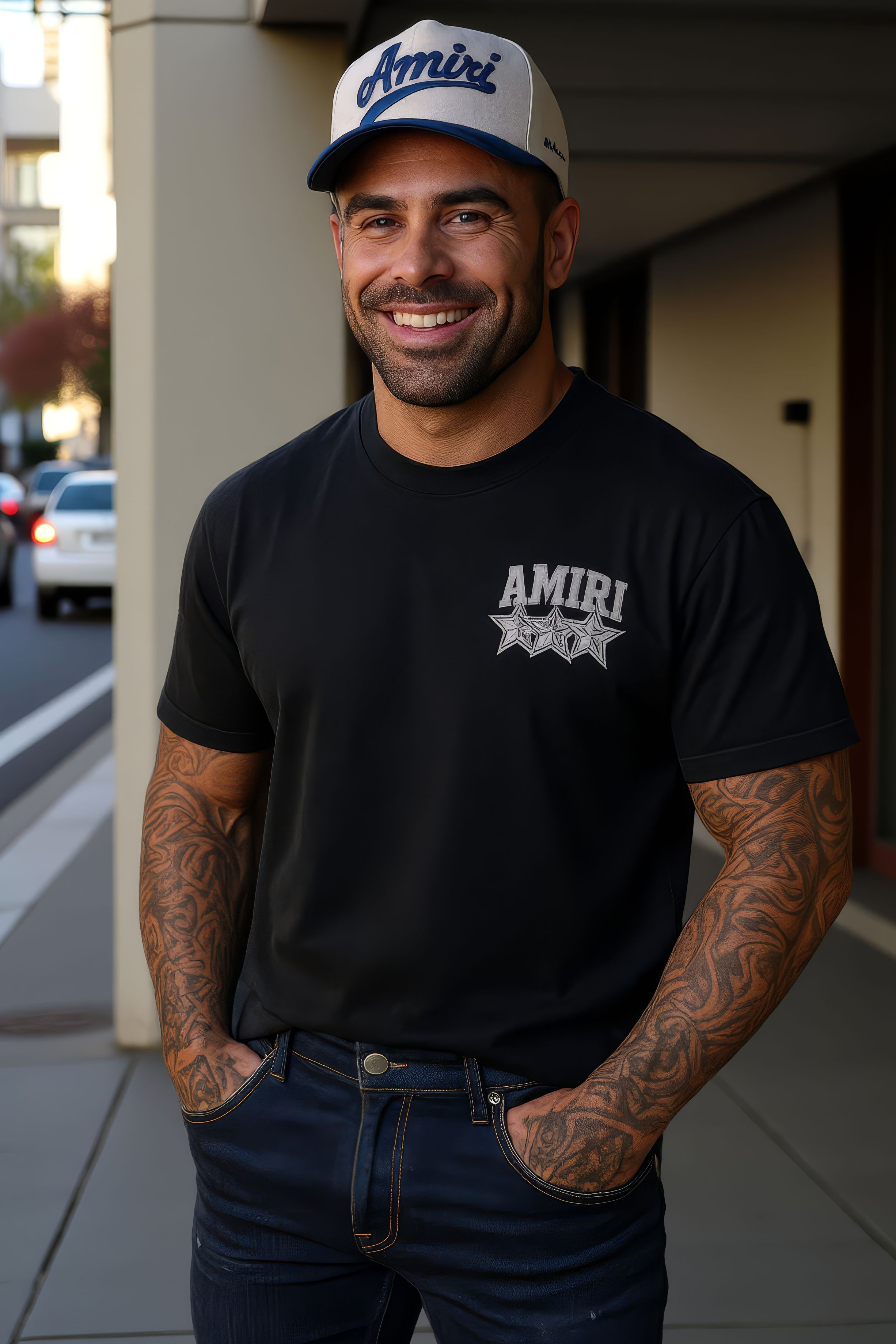 LUXURY HUB AMIRI CHAMPIONSHIP TEE