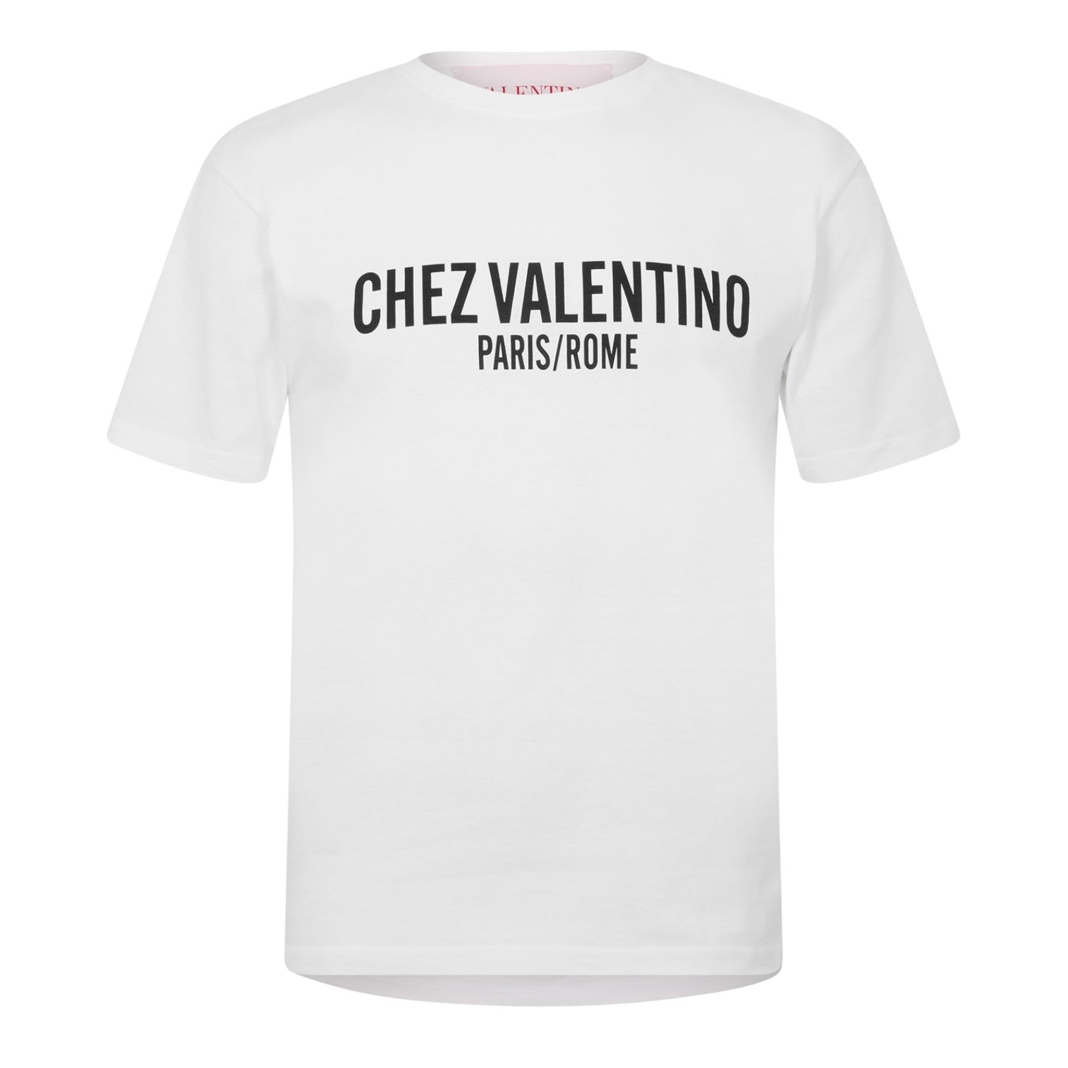 LUXURY HUB VALENTINO CHEZ VALENTINO LOGO TEE