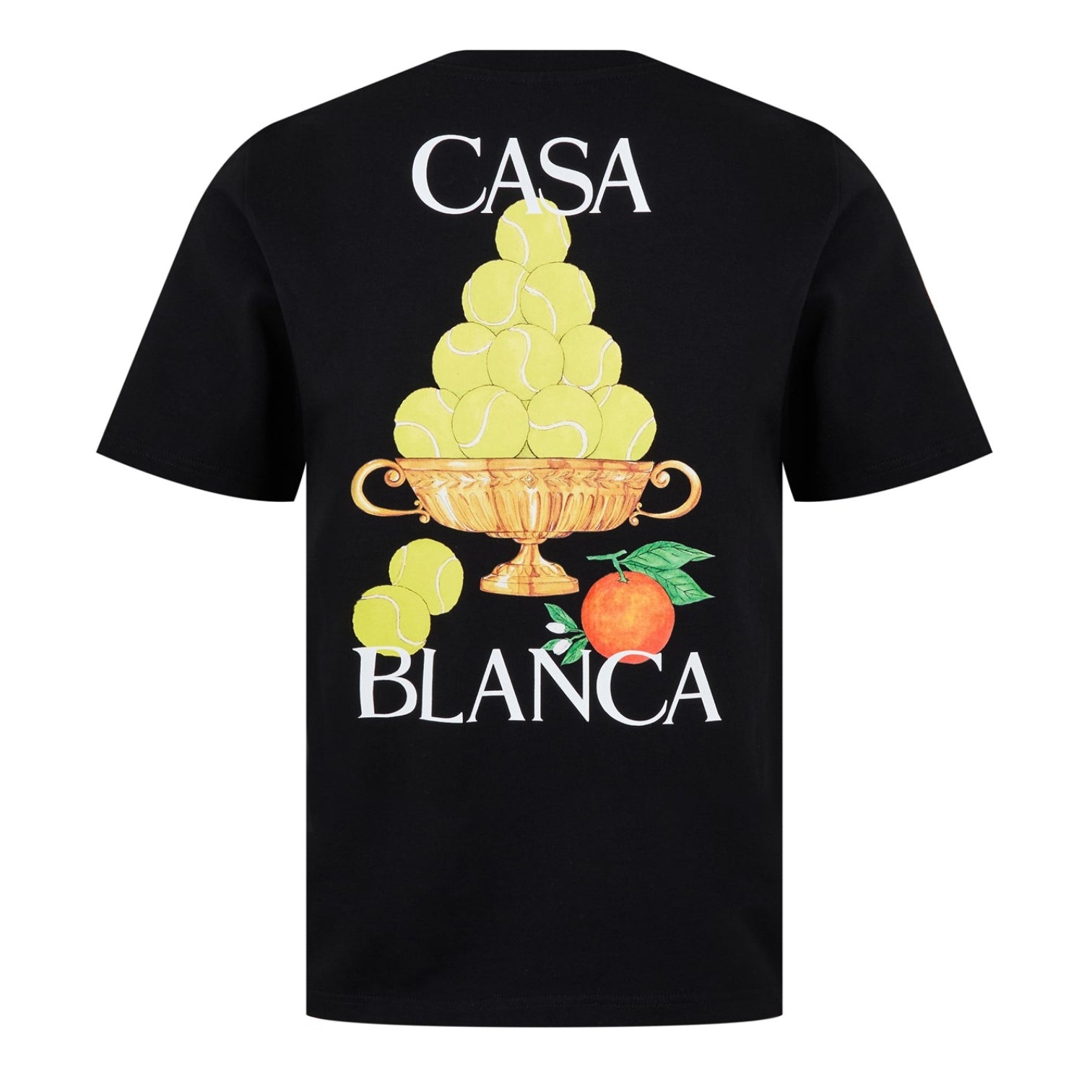 LUXURY HUB CASABLANCA CASA PYRAMID BALL TEE