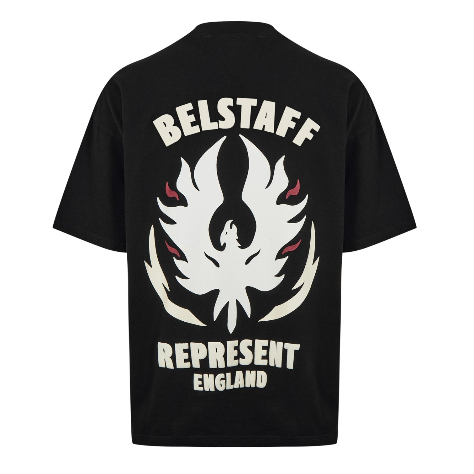 LUXURY HUB REPRESENT X BELSTAFF FLAME PHOENIX TEE