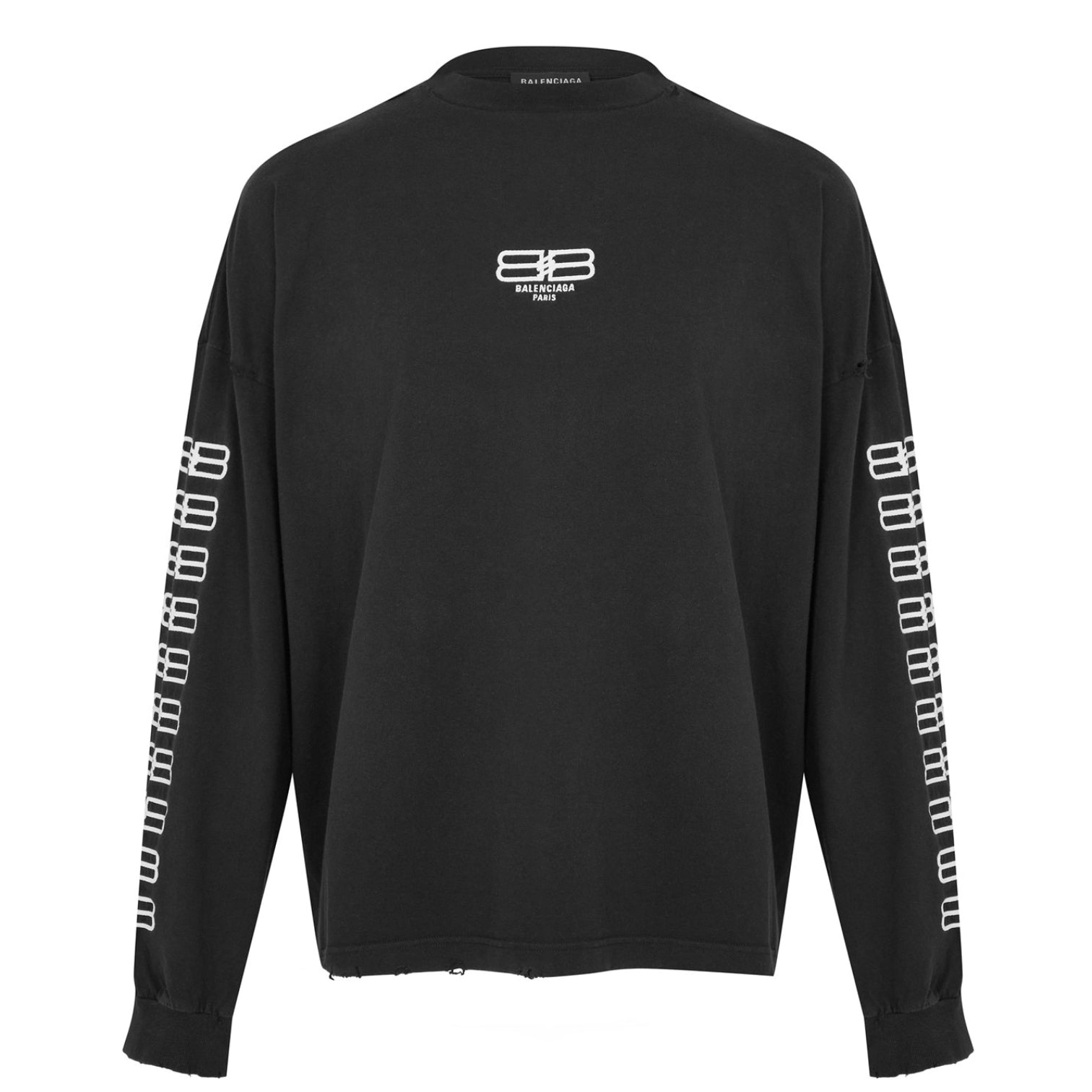 LUXURY HUB BALENCIAGA LONG SLEEVE PRINT