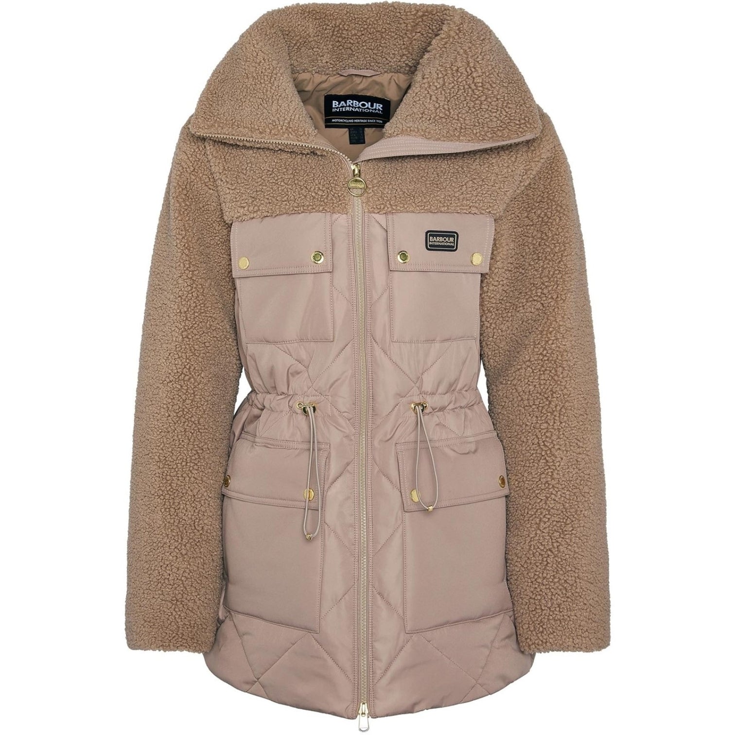 LUXURY HUB BARBOUR INTERNATIONAL JEMISON QUILTED JACKET