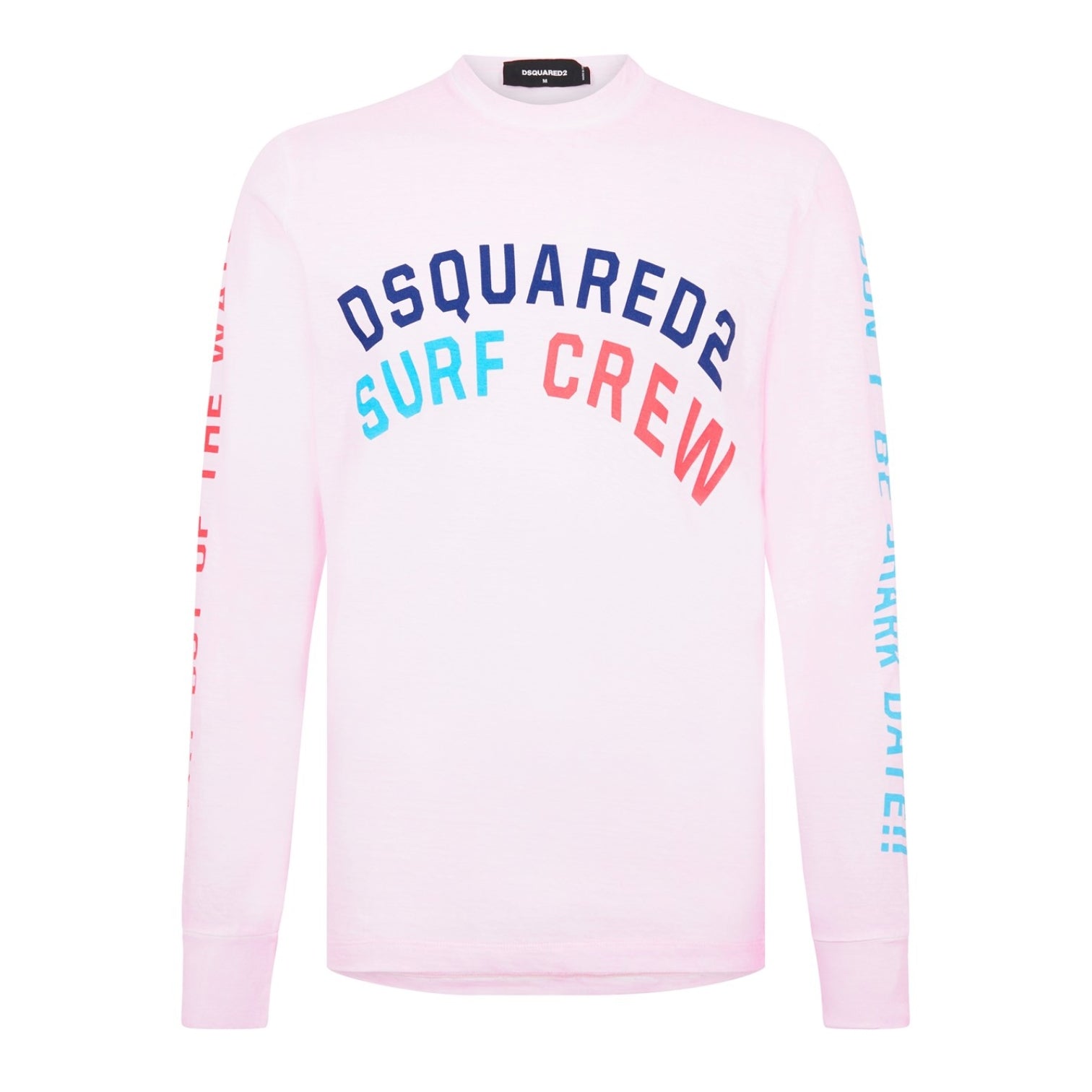 LUXURY HUB DSQUARED2 SURF CREW LONG SLEEVE