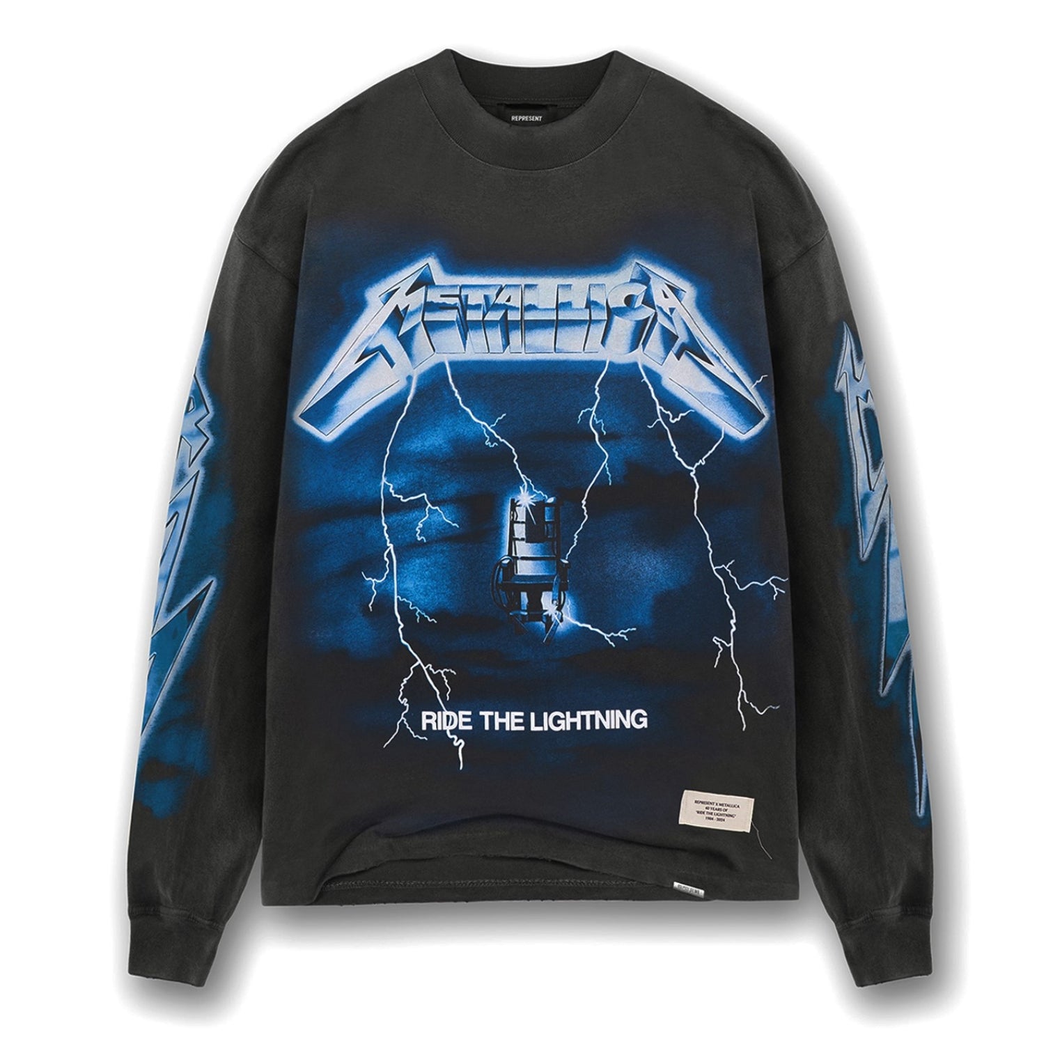 LUXURY HUB REPRESENT X METALLICA LIGHTNING LONG SLEEVE