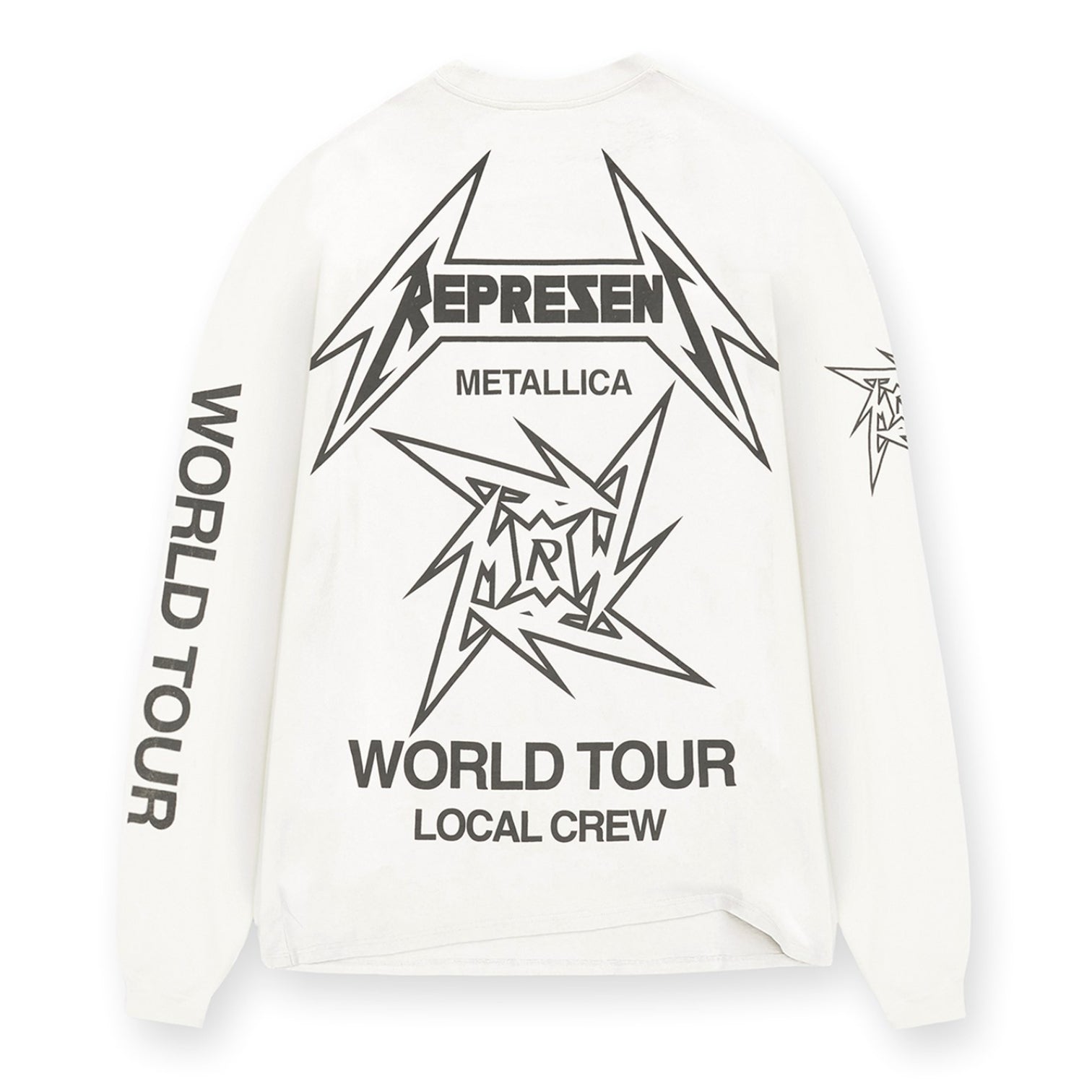 LUXURY HUB REPRESENT X METALLICA 40 YEAR LONG SLEEVE TEE