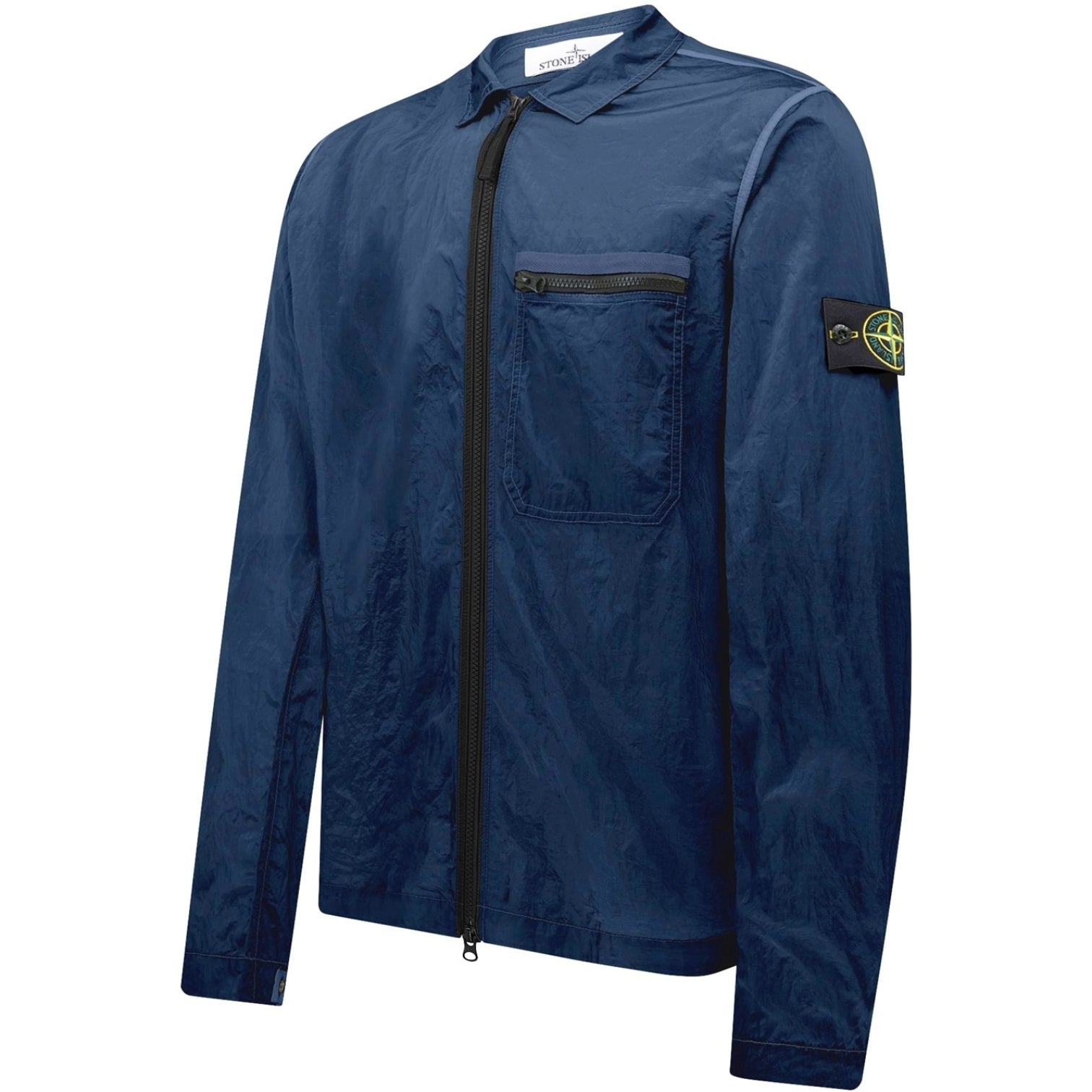 LUXURY HUB STONE ISLAND NYLON METAL OVERSHIRT