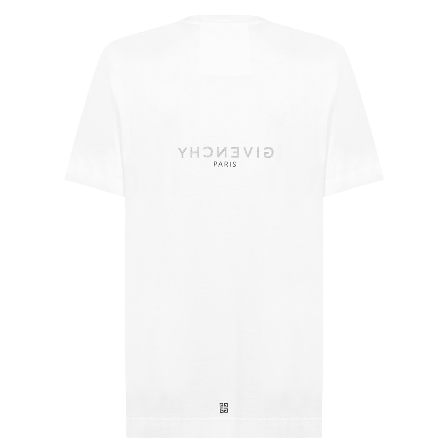 LUXURY HUB  GIVENCHY REVERSE LOGO TEE