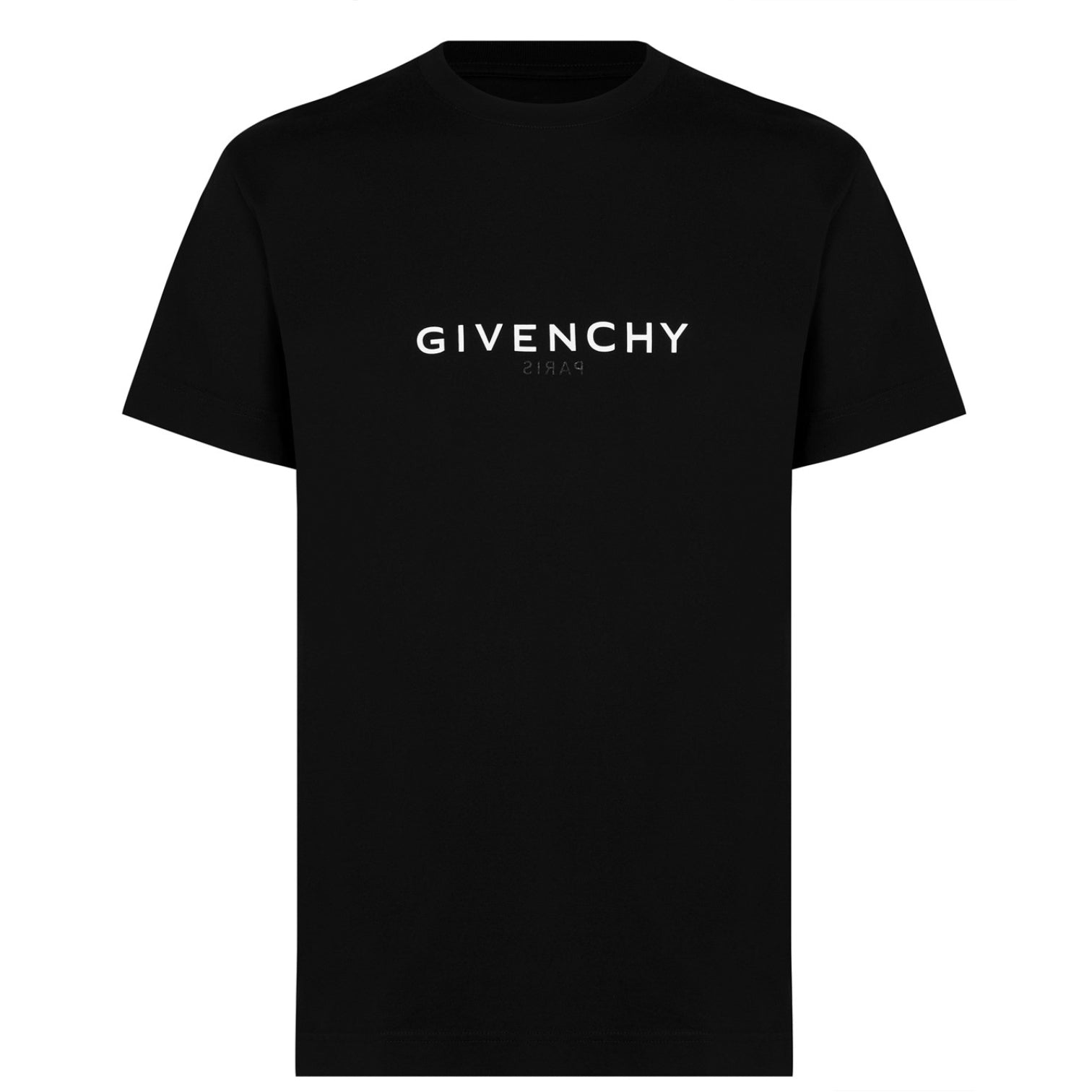 LUXURY HUB  GIVENCHY REVERSE LOGO TEE