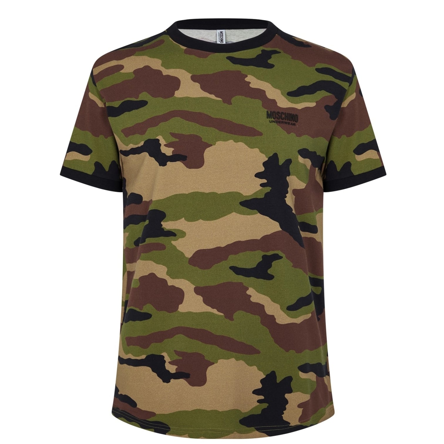 LUXURY HUB MOSCHINO CAMO TEE