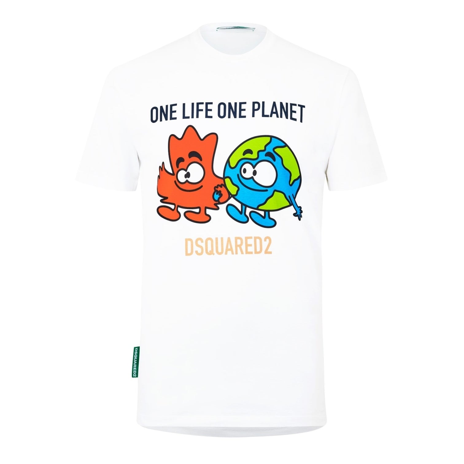 LUXURY HUB DSQUARED2 ONE LIFE ONE PLANET TEE