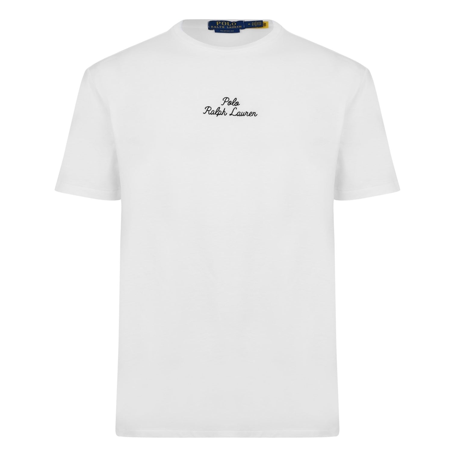 LUXURY HUB POLO RALPH LAUREN LOGO HEAVYWEIGHT COTTON JERSEY TEE