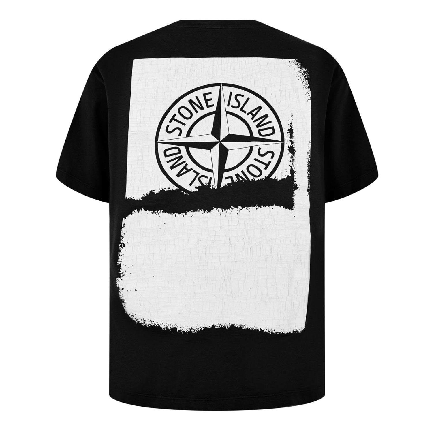 LUXURY HUB STONE ISLAND PAINT SHORT SLEEVED TEE