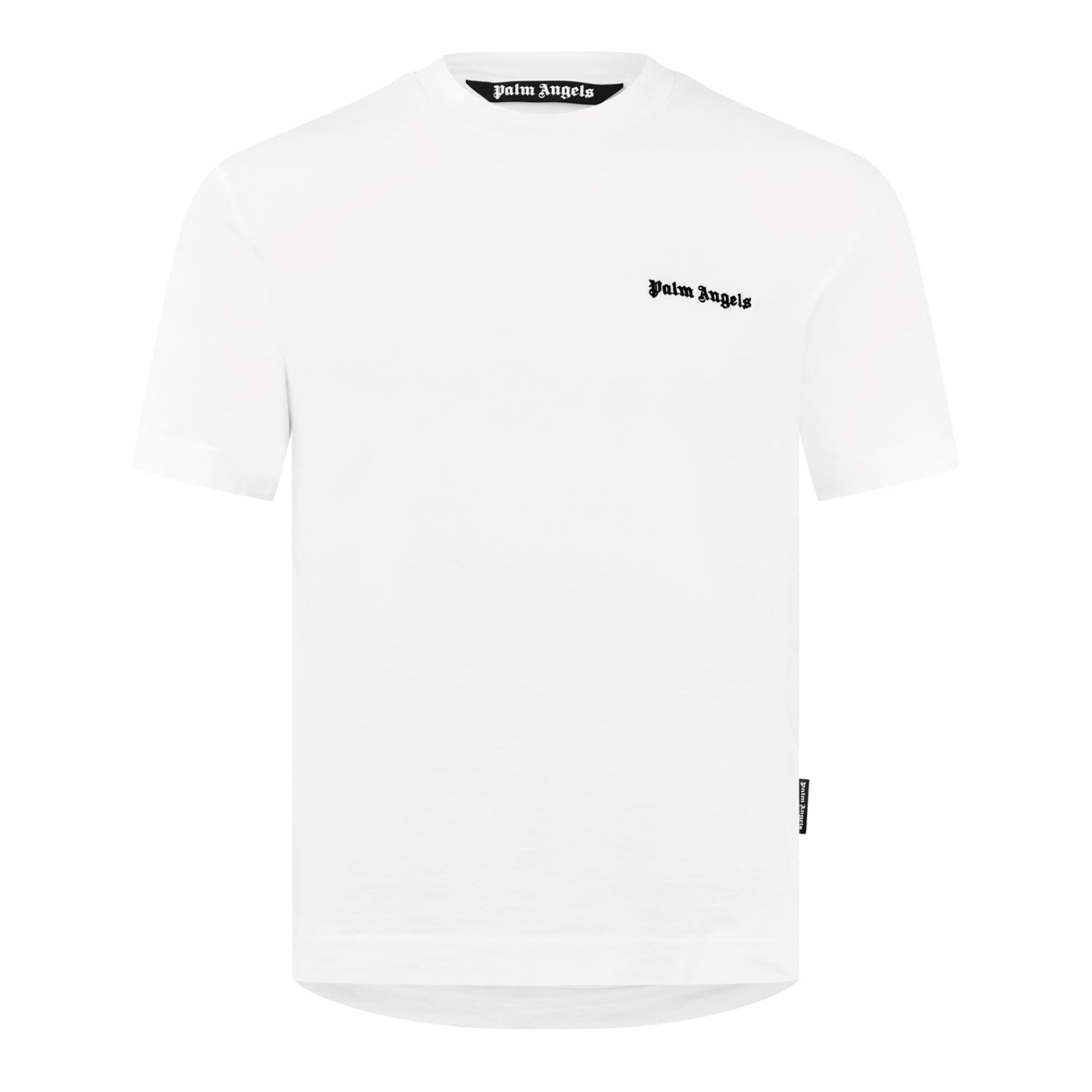 LUXURY HUB PALM ANGELS EMBROIDERED LOGO TEE