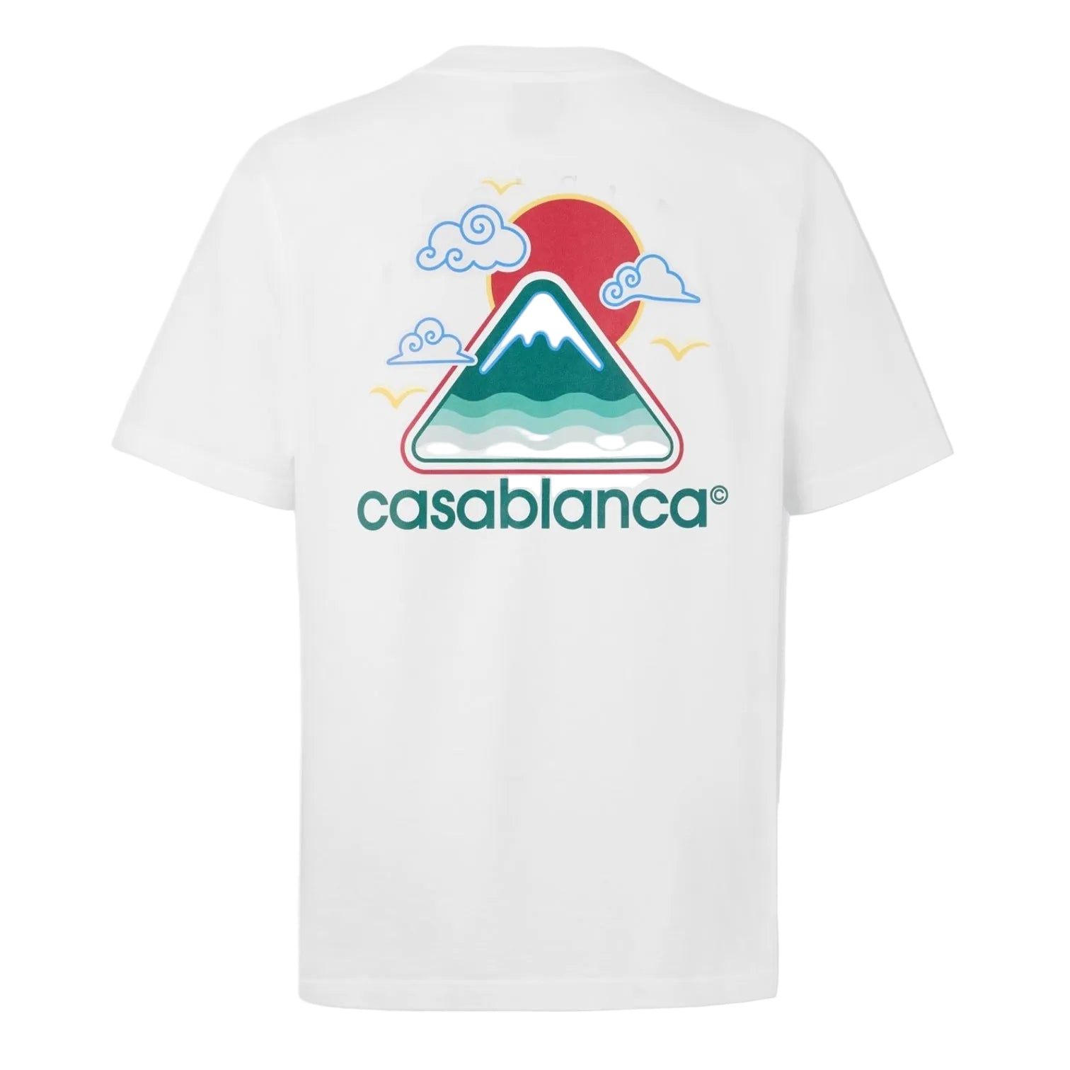 LUXURY HUB CASABLANCA MEN'S MONTAGNE ONDULEE TEE