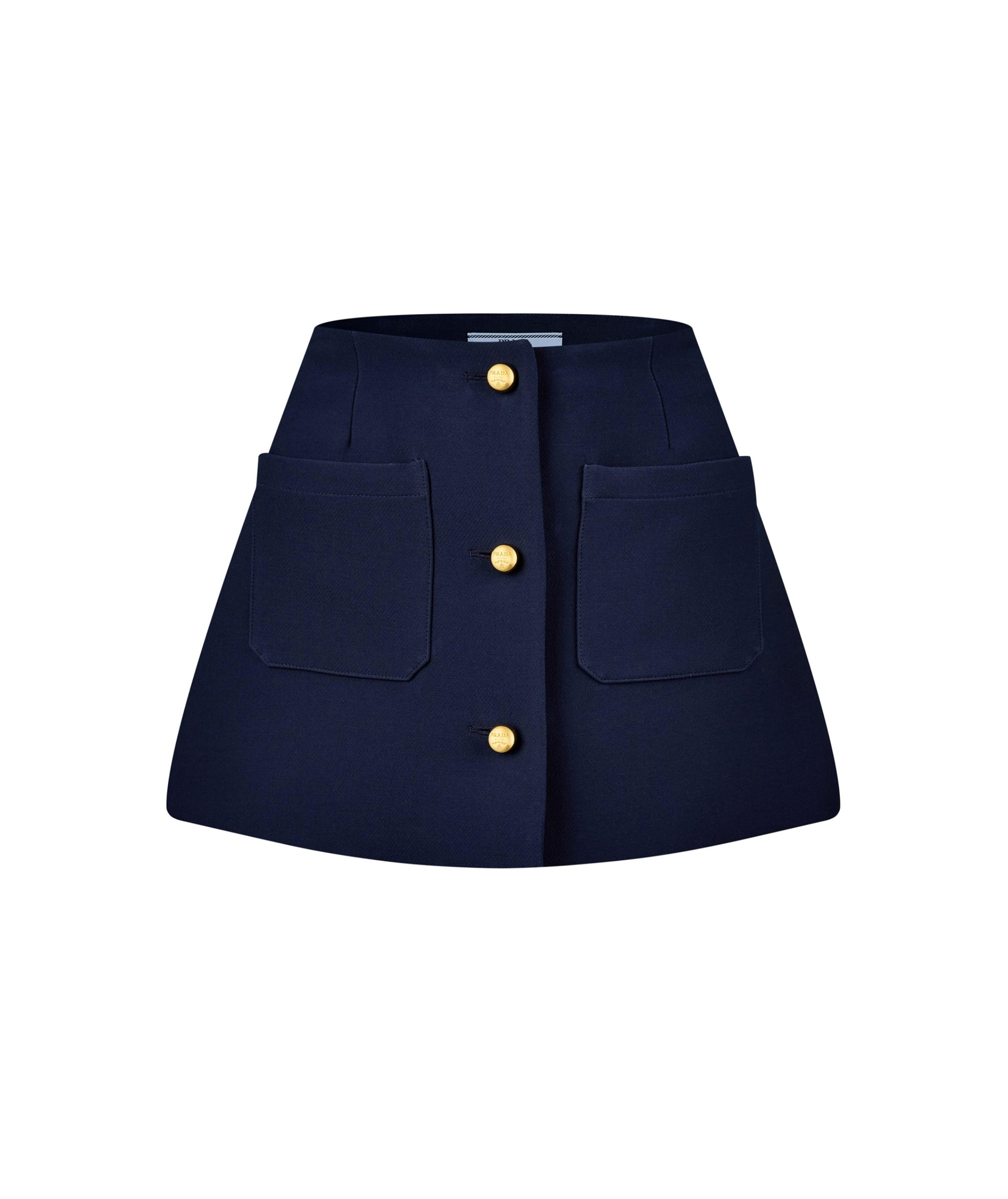 LUXURY HUB PRADA TRICOTINE MINISKIRT