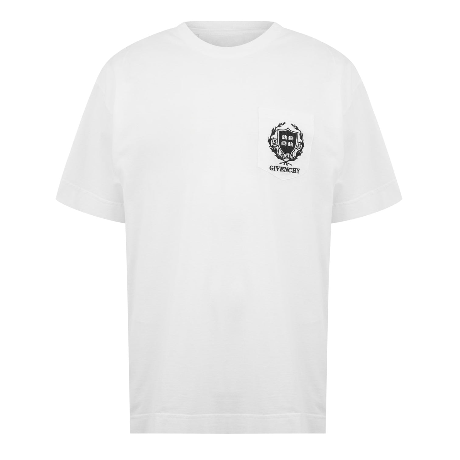 LUXURY HUB GIVENCHY CREST LOGO TEE