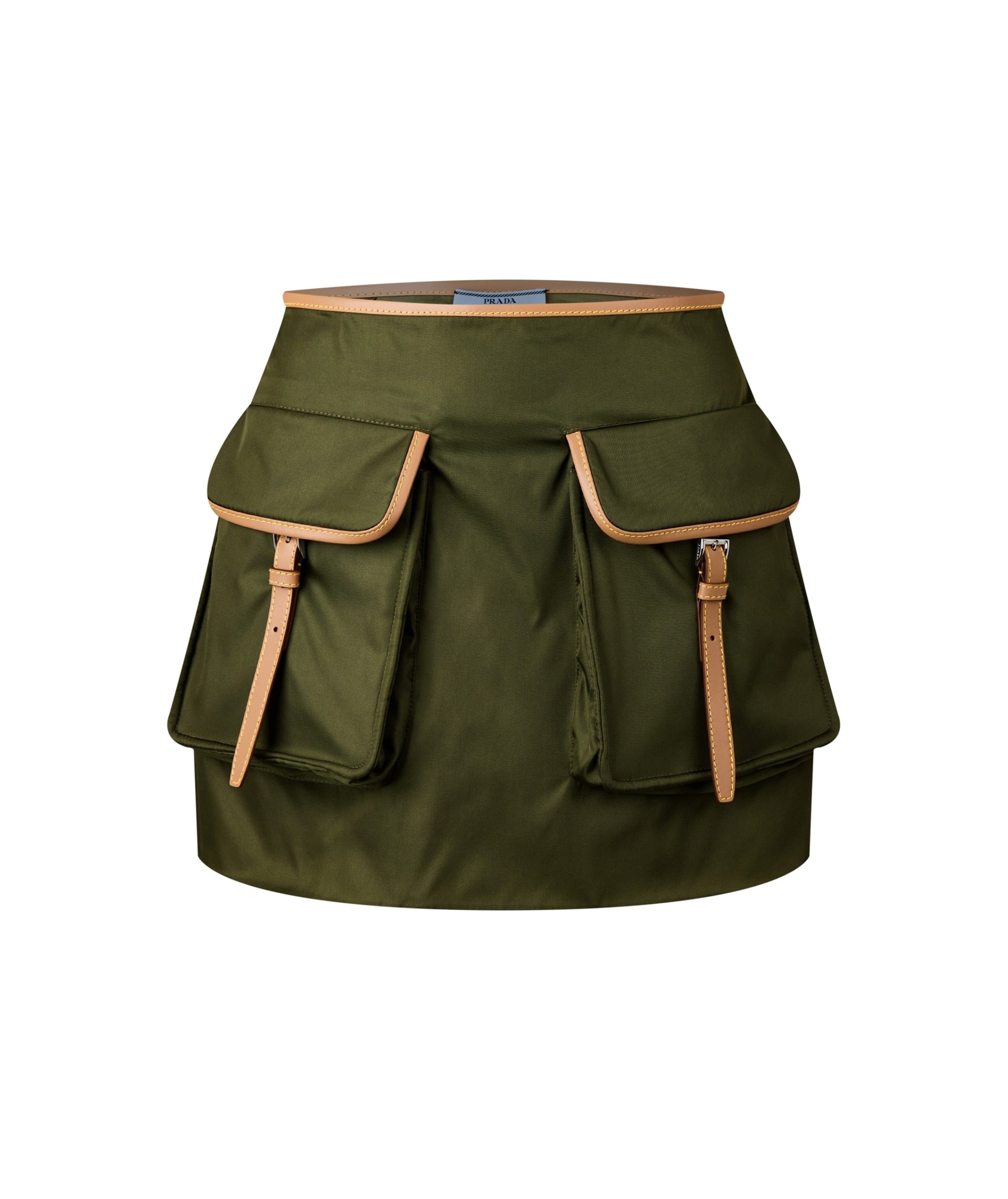 LUXURY HUB PRADA RE-NYLON UTILITY MINISKIRT