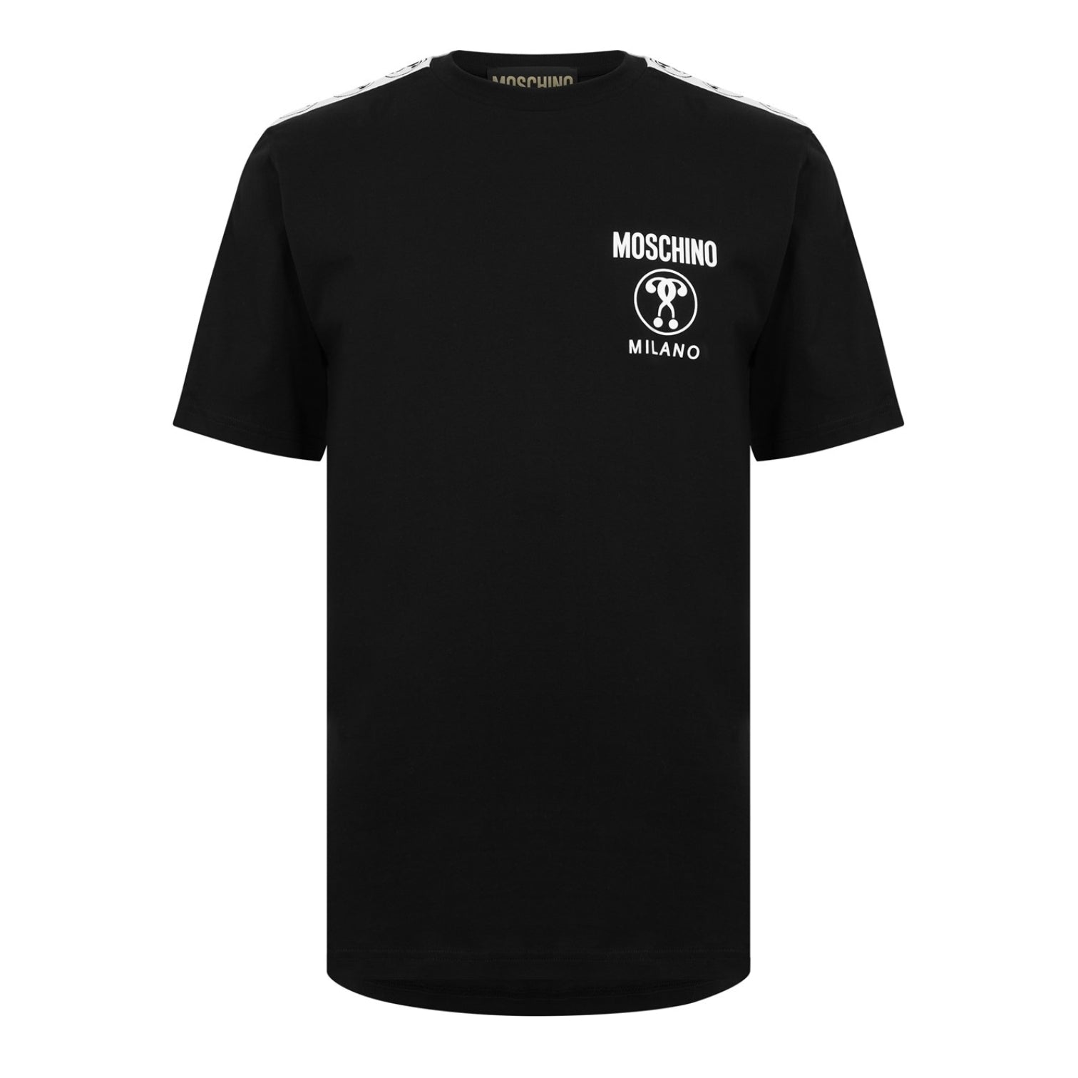 LUXURY HUB MOSCHINO TAPE LOGO TEE