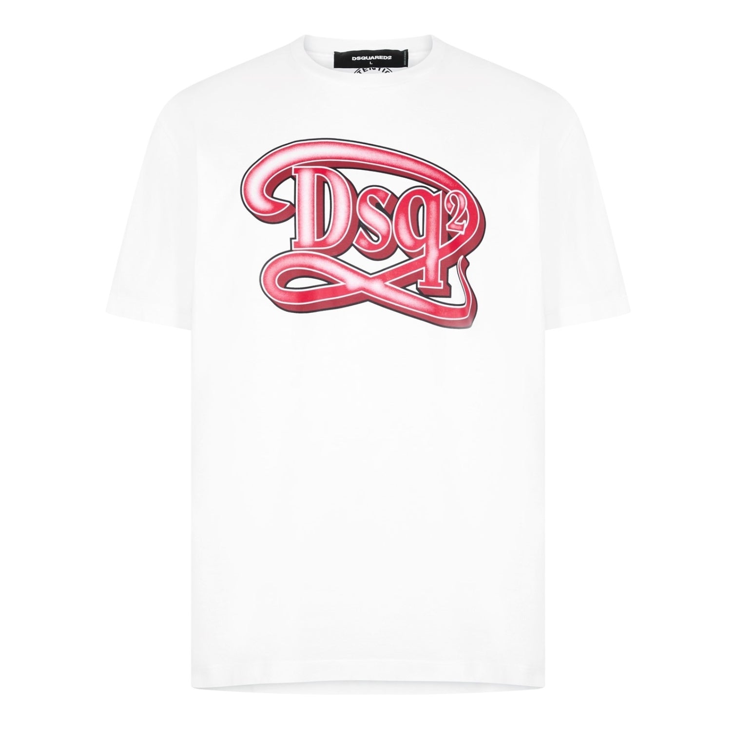 LUXURY HUB DSQUARED2 LOGO PRINT TEE