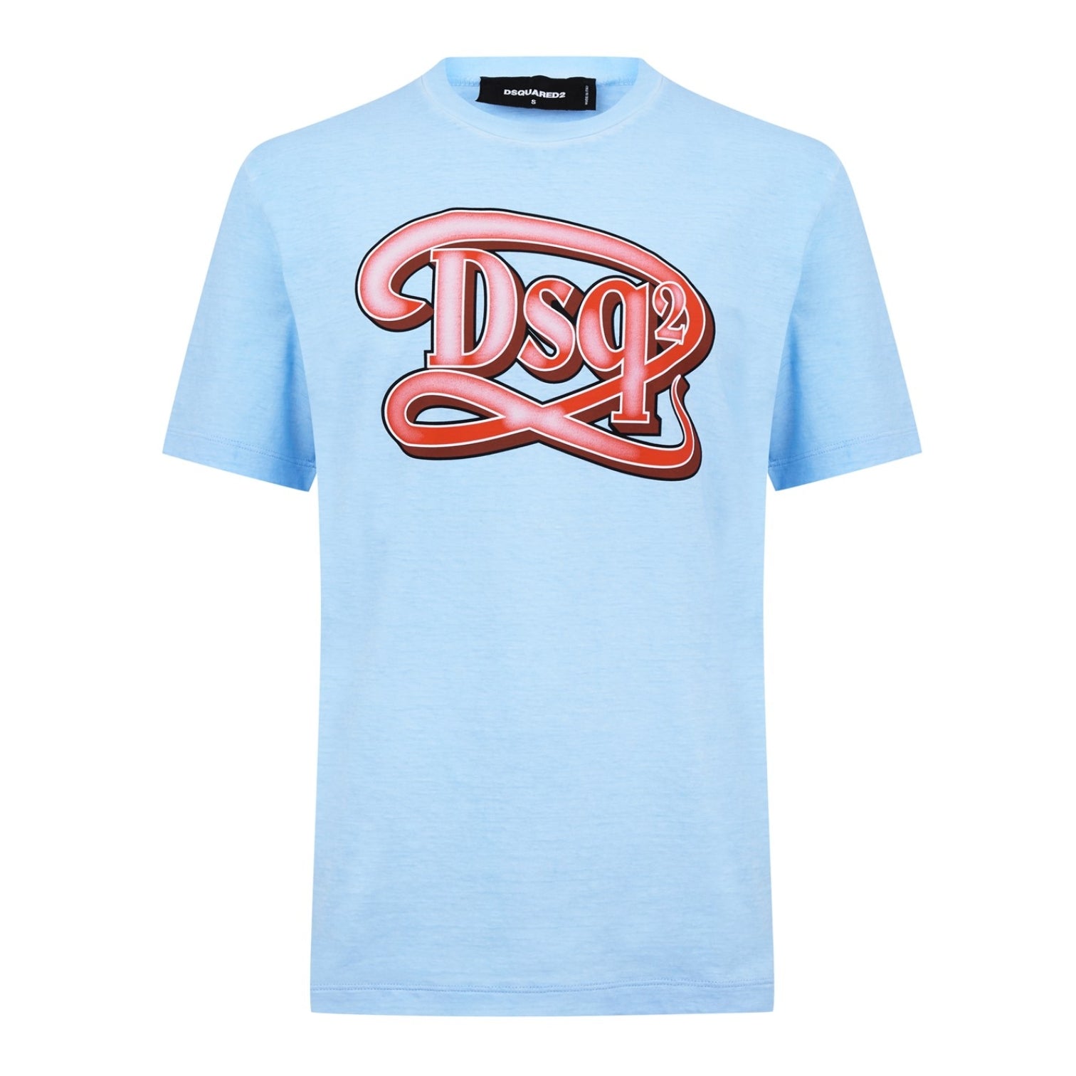 LUXURY HUB DSQUARED2 LOGO PRINT TEE