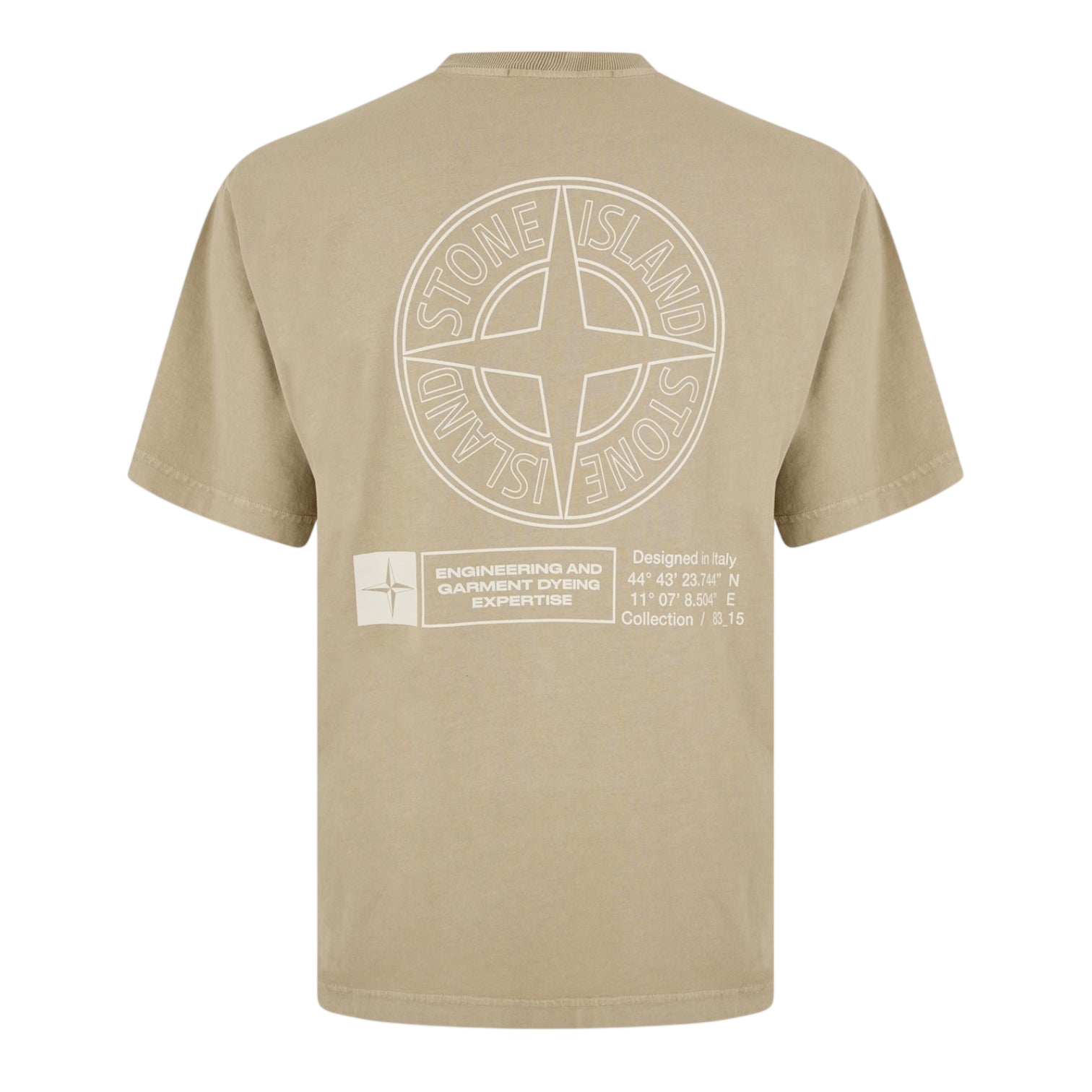 LUXURY HUB STONE ISLAND COMBED INDUSTRIAL PRINT TEE