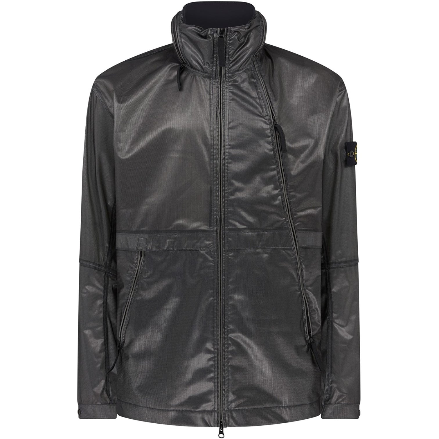 LUXURY HUB STONE ISLAND MET RPN STAND COLLAR JACKET