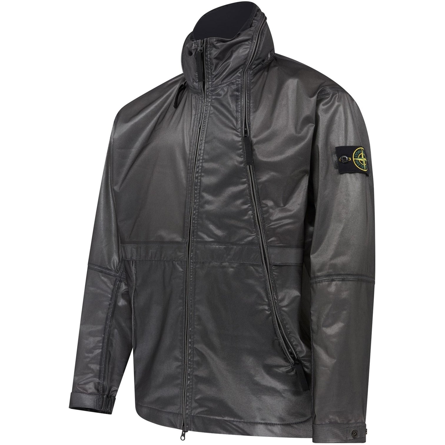 LUXURY HUB STONE ISLAND MET RPN STAND COLLAR JACKET