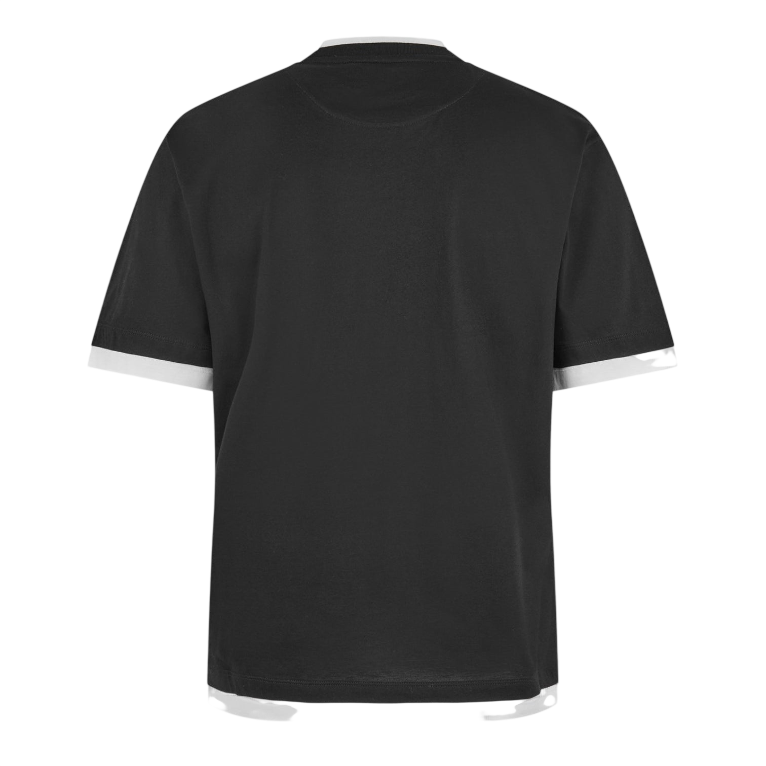 LUXURY HUB PRADA MEN'S COTTON OVERSIZED TEE