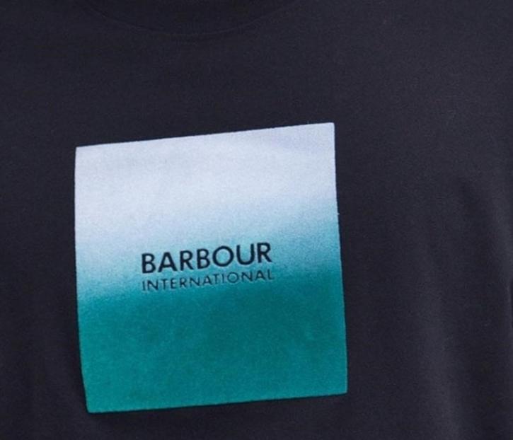 LUXURY HUB BARBOUR INTERNATIONAL OMBRE TEE