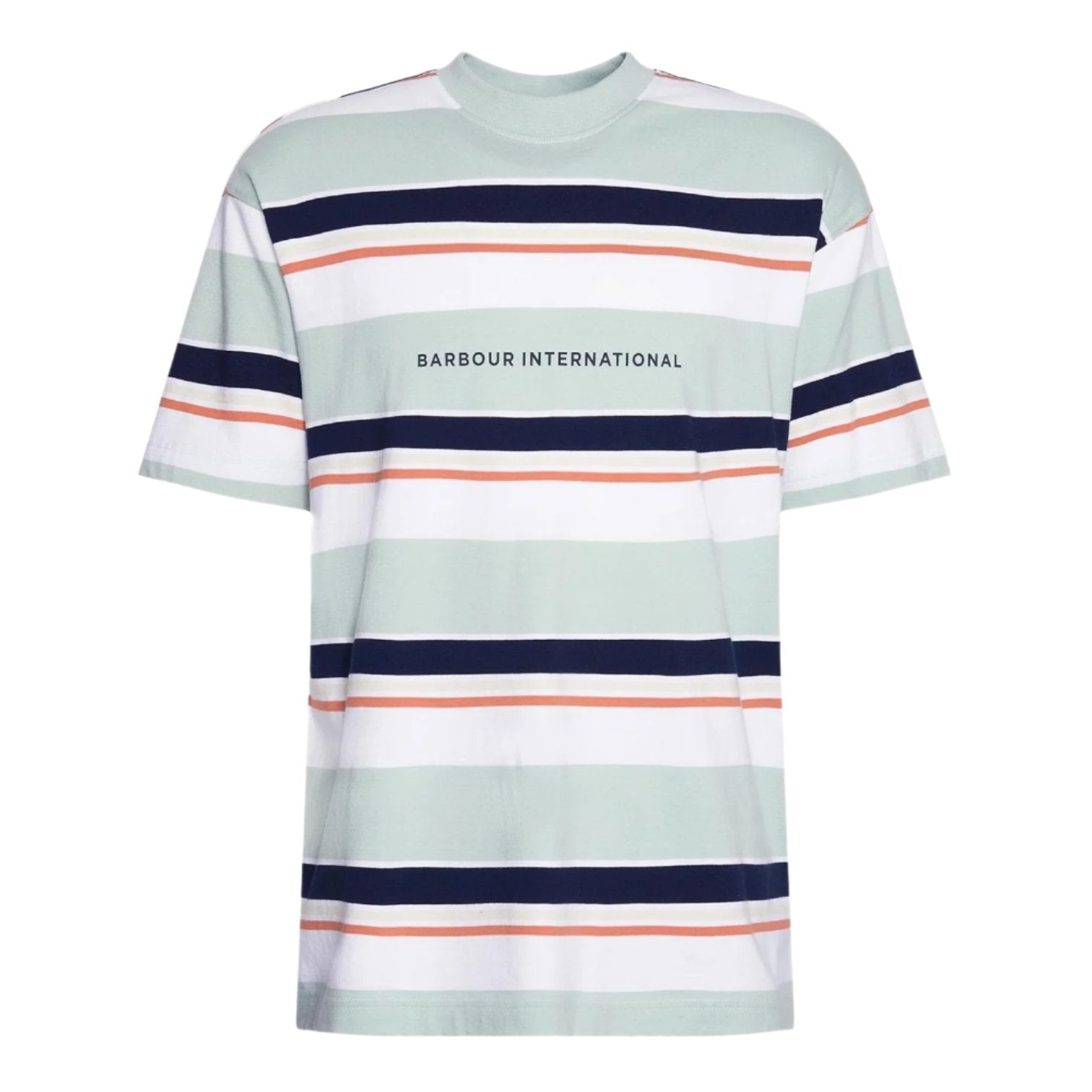 LUXURY HUB BARBOUR INTERNATIONAL SOLMAN OVERSIZED TEE