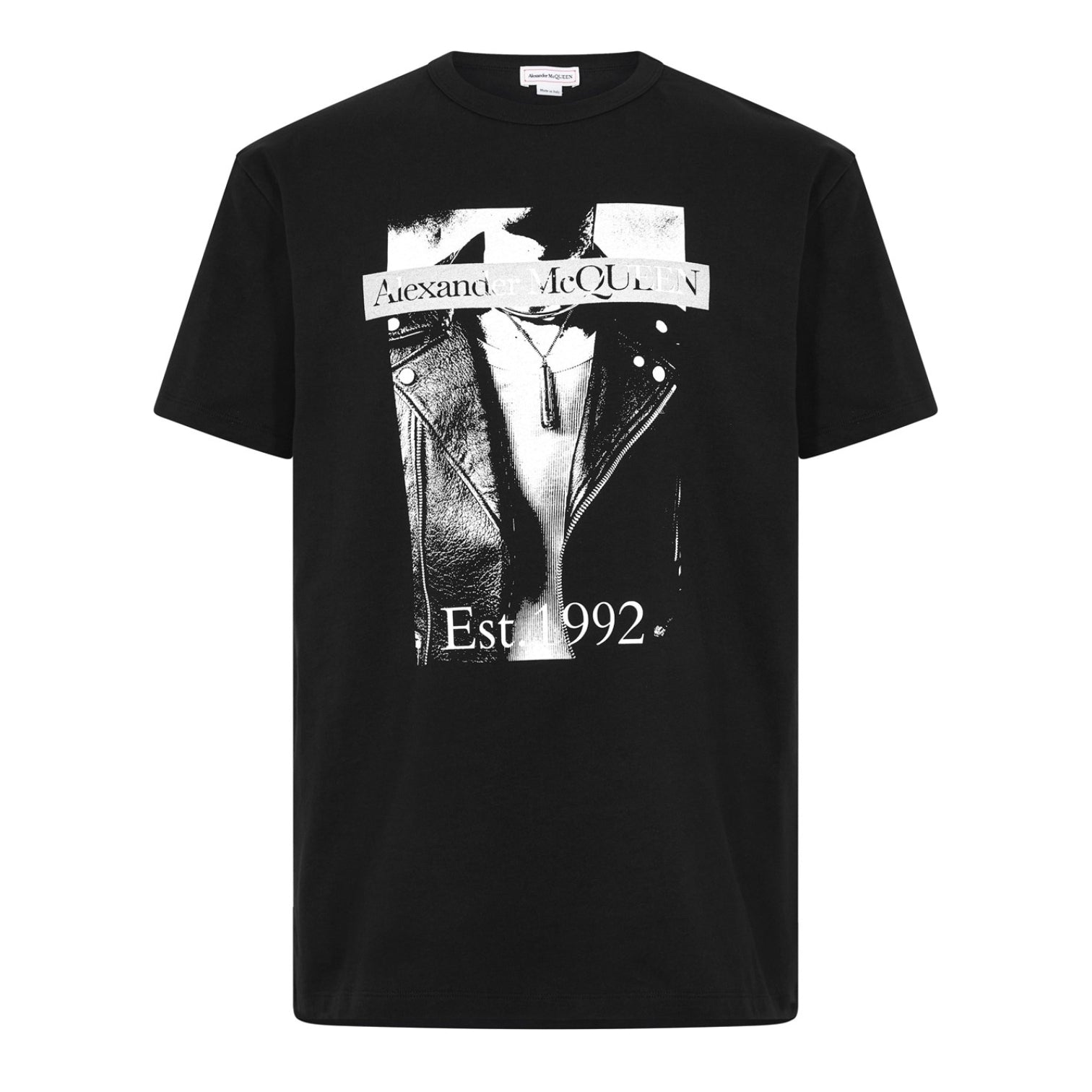 LUXURY HUB ALEXANDER MCQUEEN ATELIER PRINT TEE