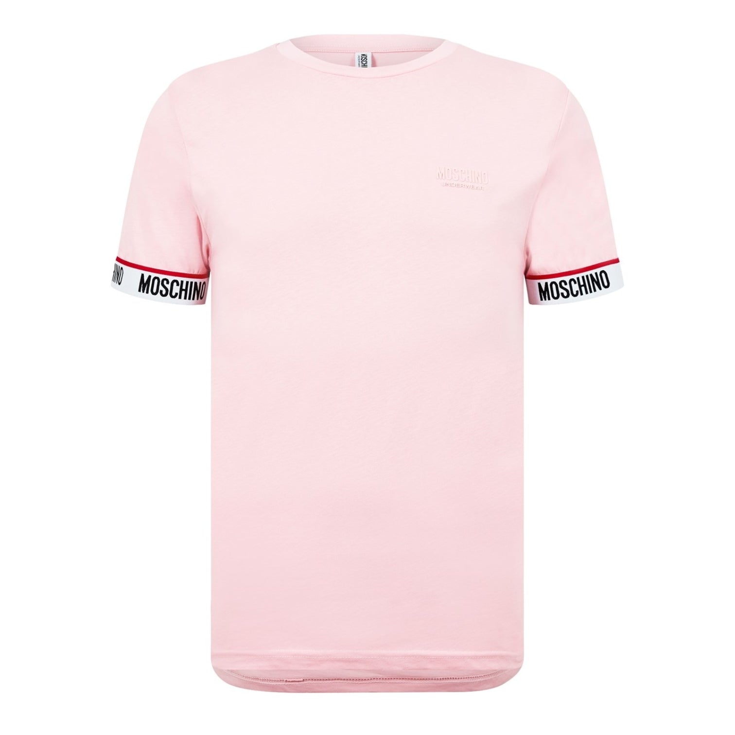 LUXURY HUB MOSCHINO LOGO BAND TEE