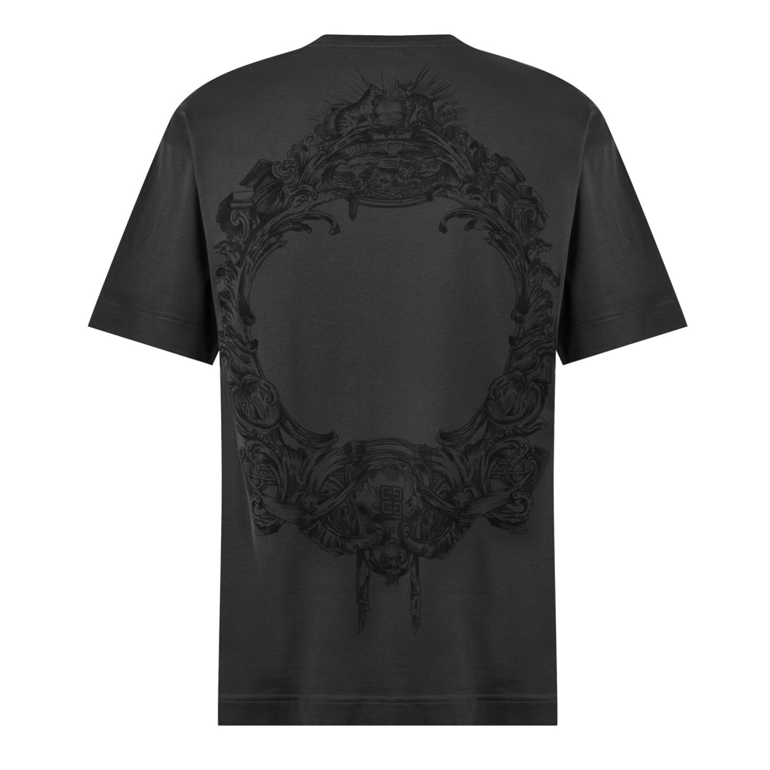 LUXURY HUB GIVENCHY GIV BACK LOGO TEE