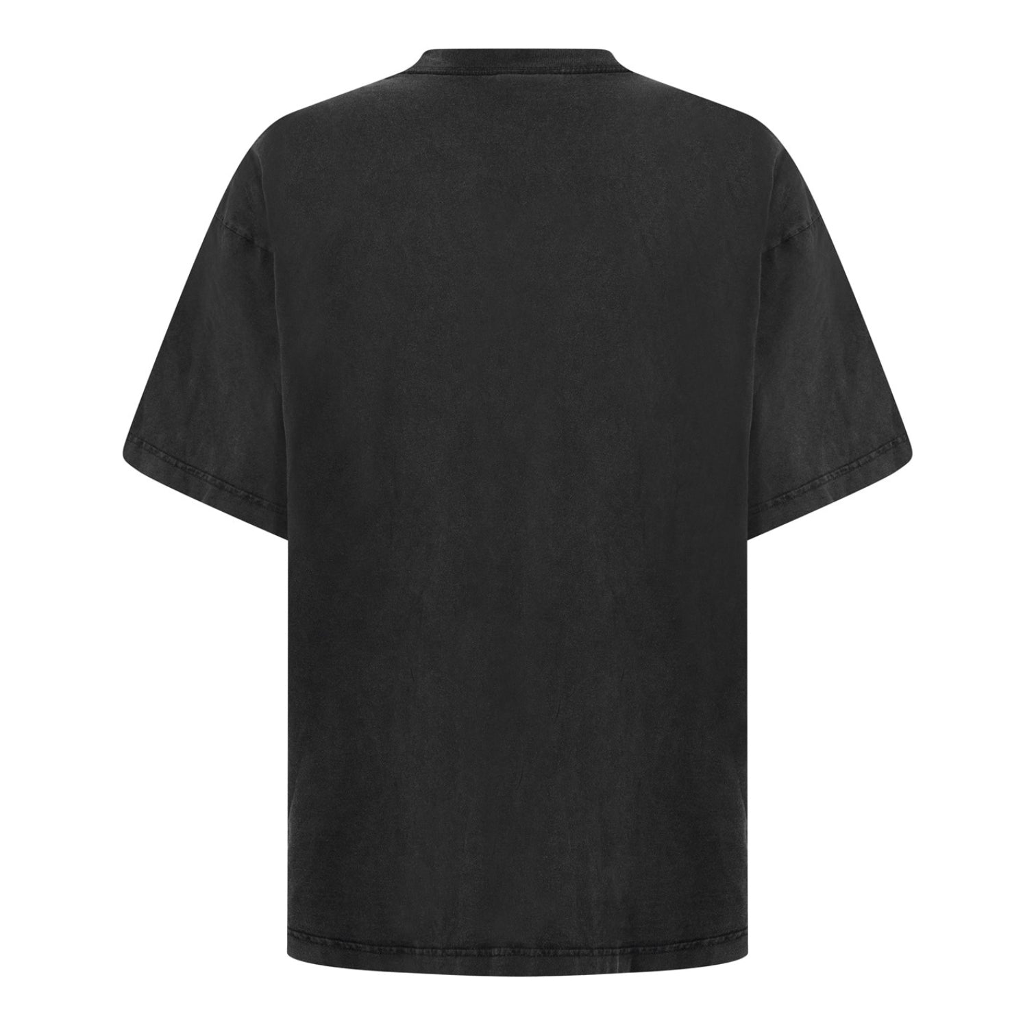 LUXURY HUB BALENCIAGA BAL WASHED LOGO  TEE