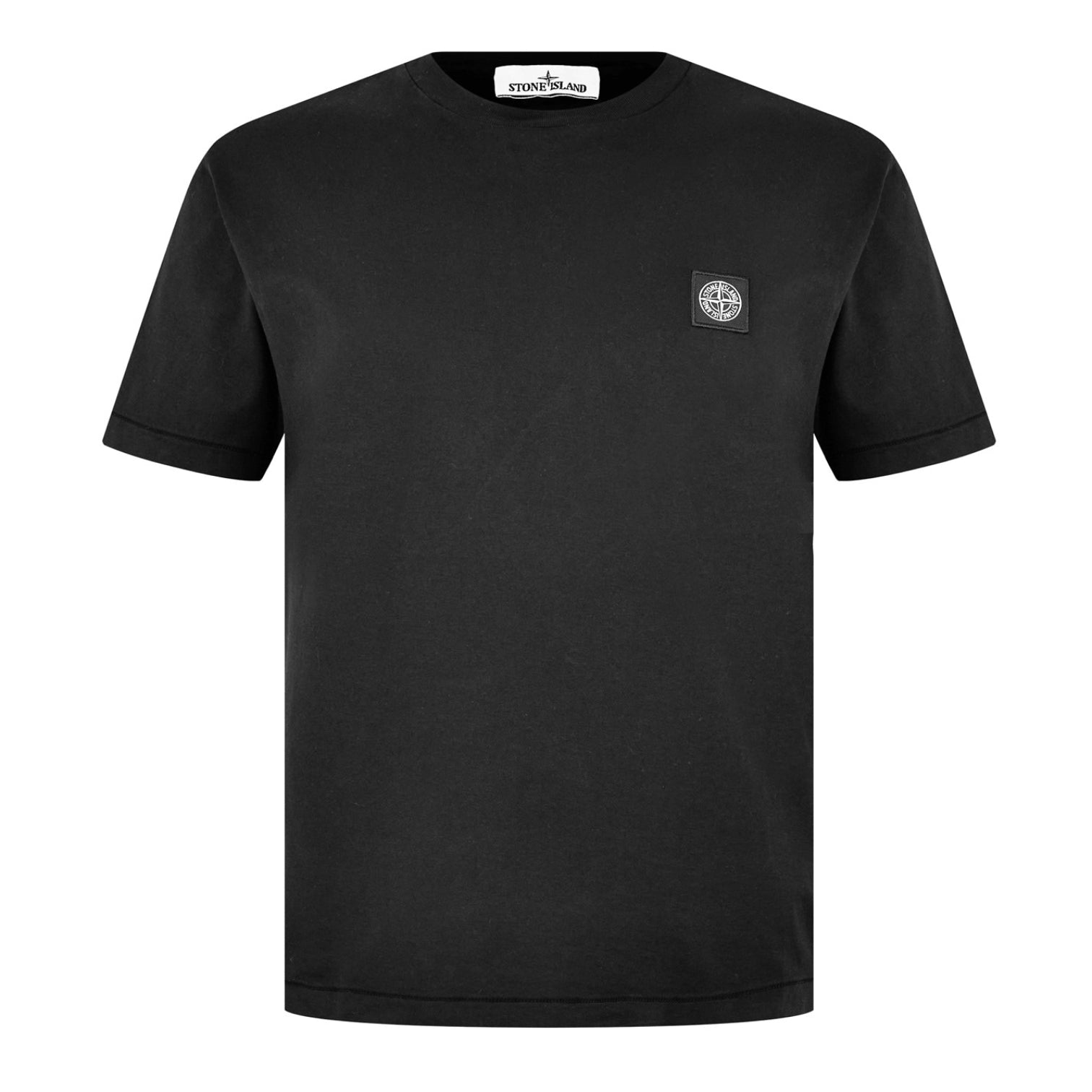 LUXURY HUB STONE ISLAND PATCH LOGO TEE