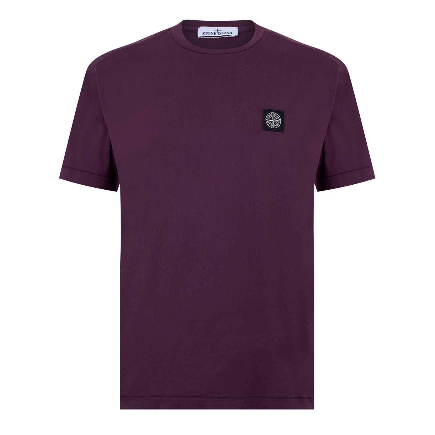 LUXURY HUB STONE ISLAND PATCH LOGO TEE