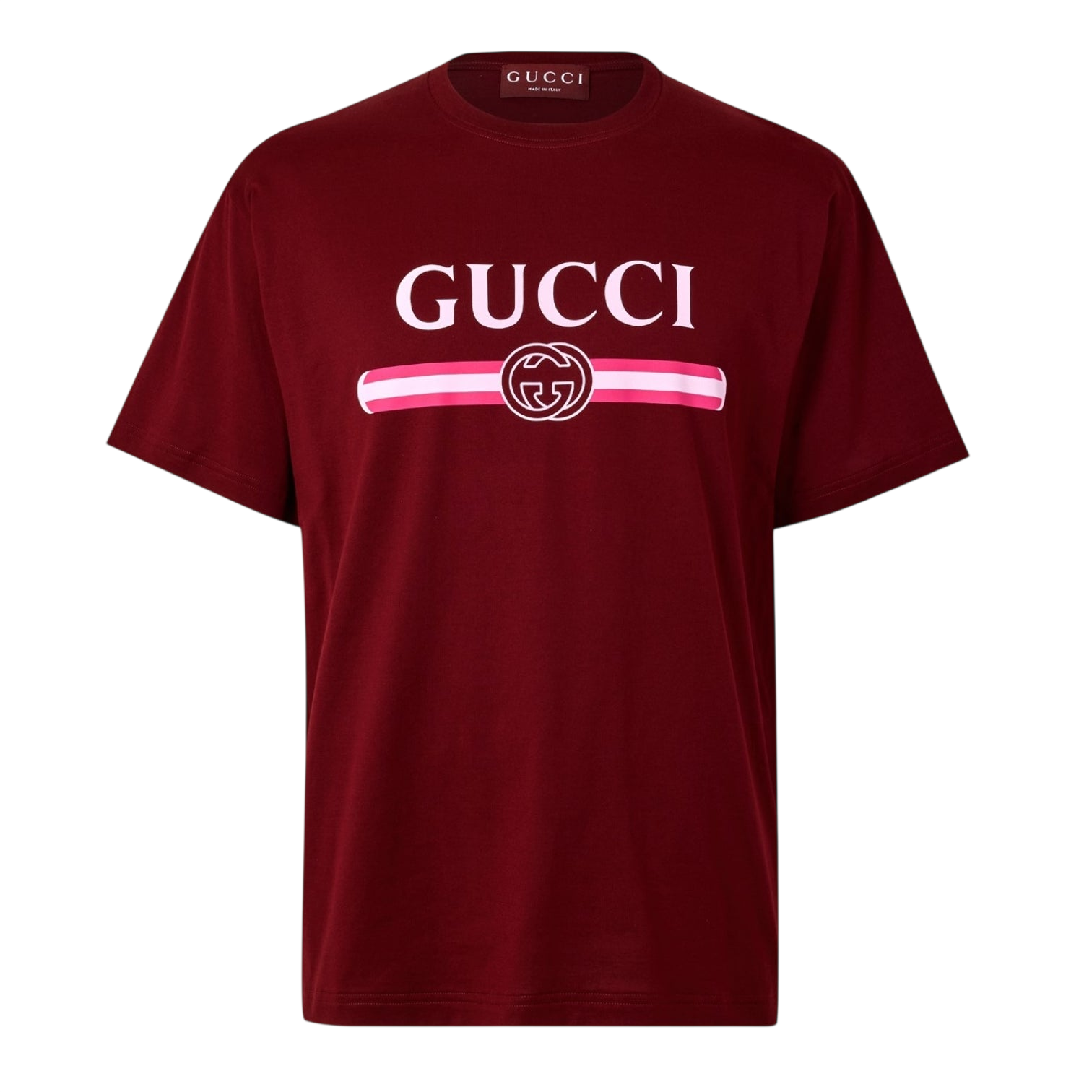 LUXURY HUB GUCCI MEN'S REGULAR FIT T-SHIRT